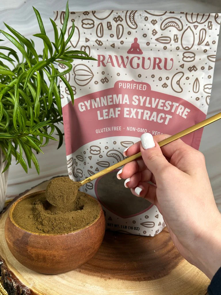 RawGuru Gymnema Sylvestre Leaf Extract - 16 oz - Image 6