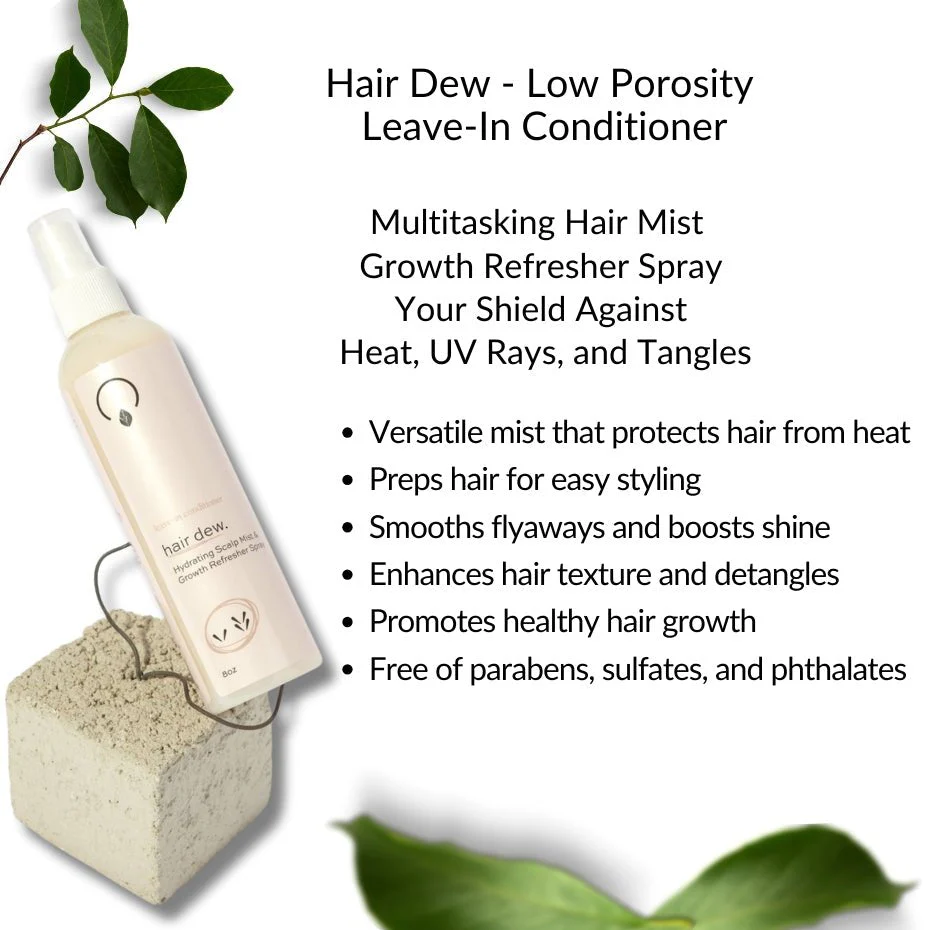 Hair Dew - Low Porosity Leave In - Image 3