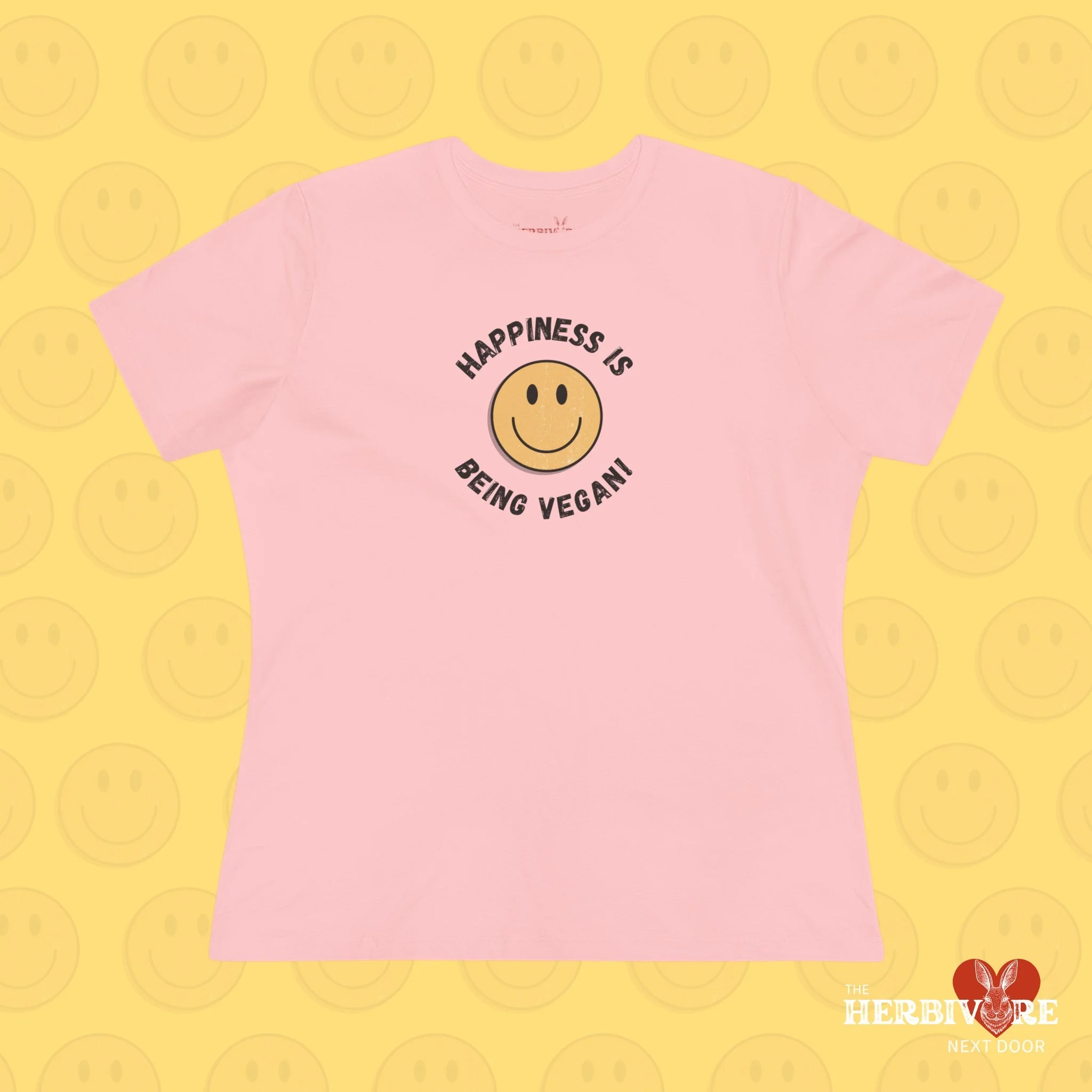 Happiness is Being Vegan - Women's Style B&C 6400 - Image 6