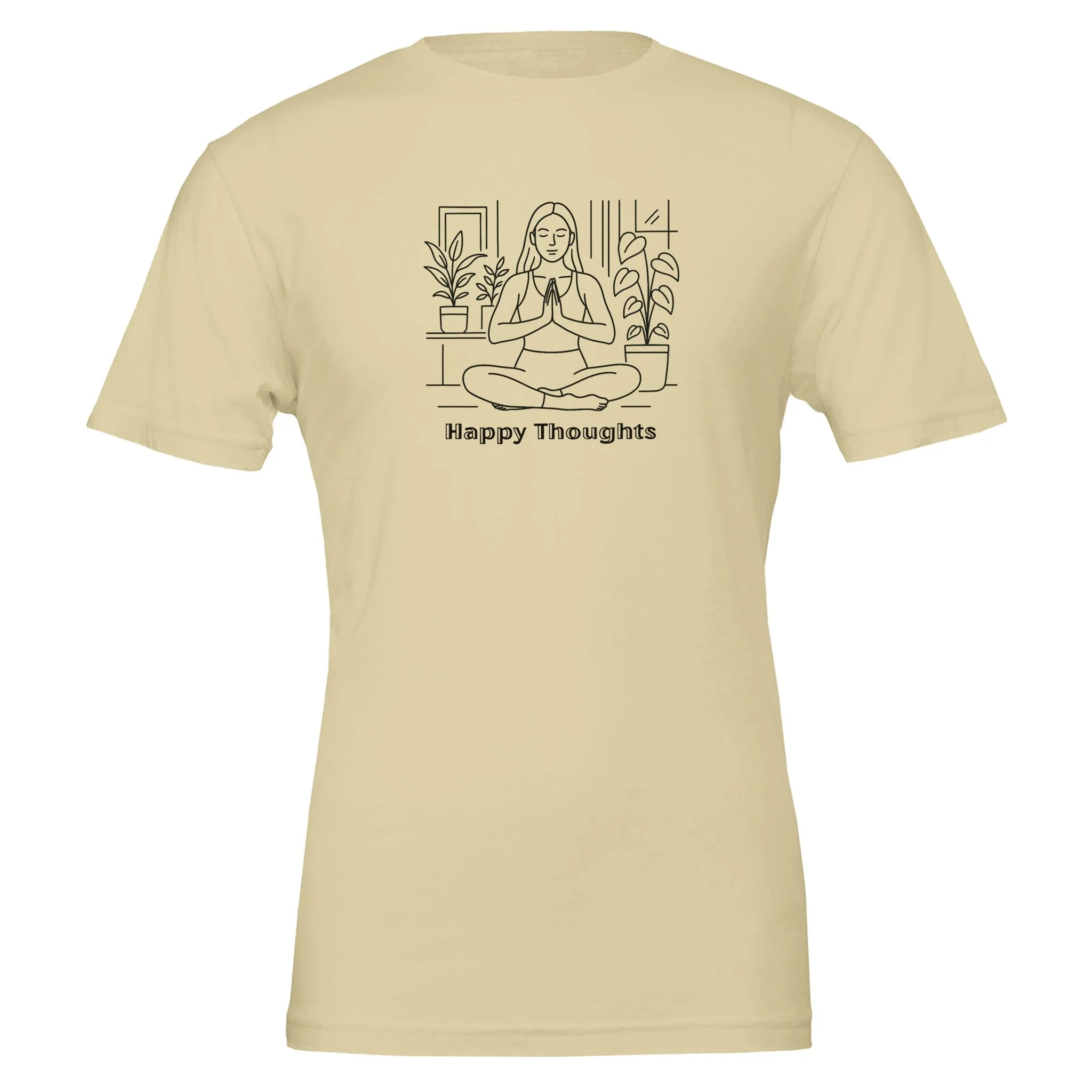'Happy Thoughts' Version 2, Eco-Friendly TShirt - Image 4