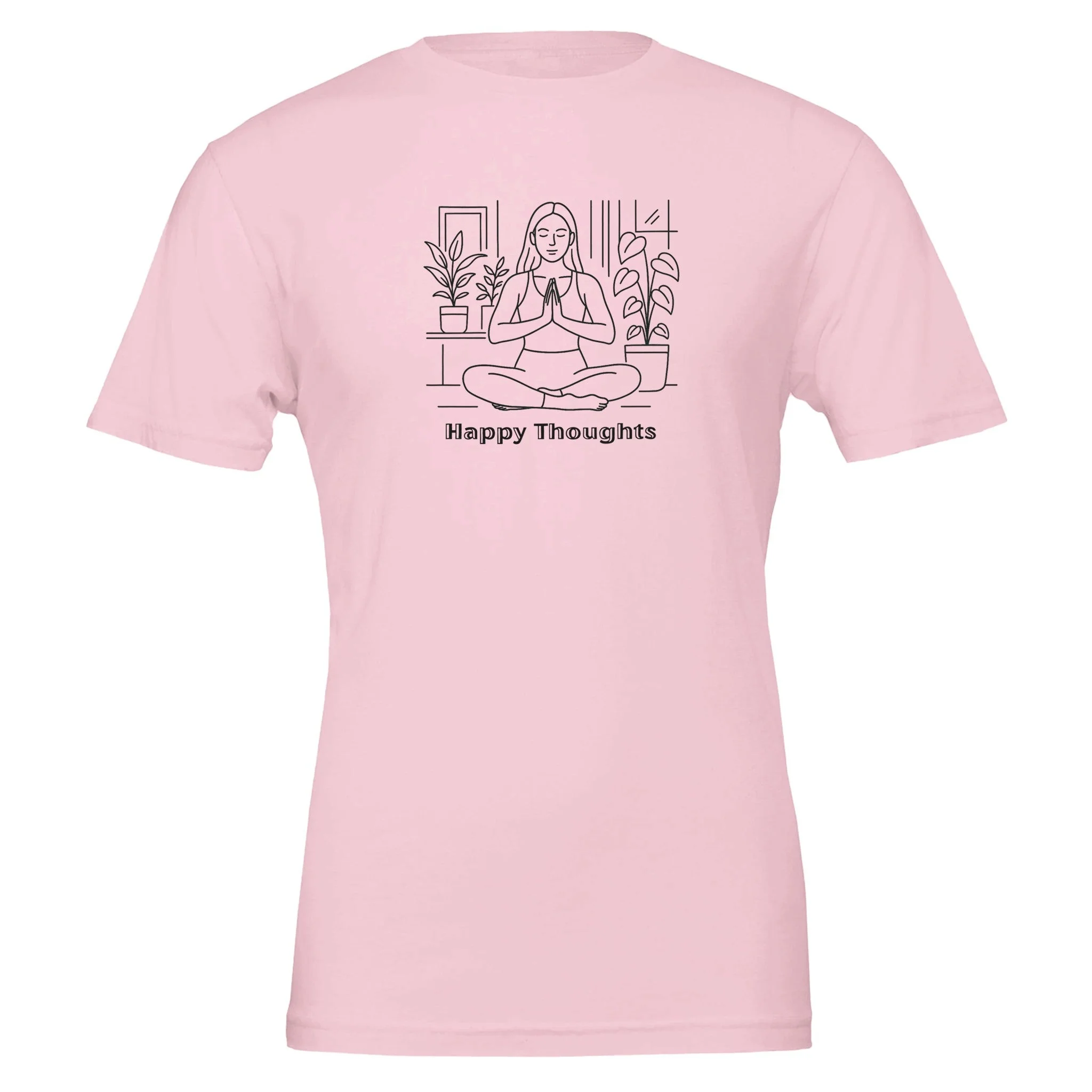 'Happy Thoughts' Version 2, Eco-Friendly TShirt - Image 5