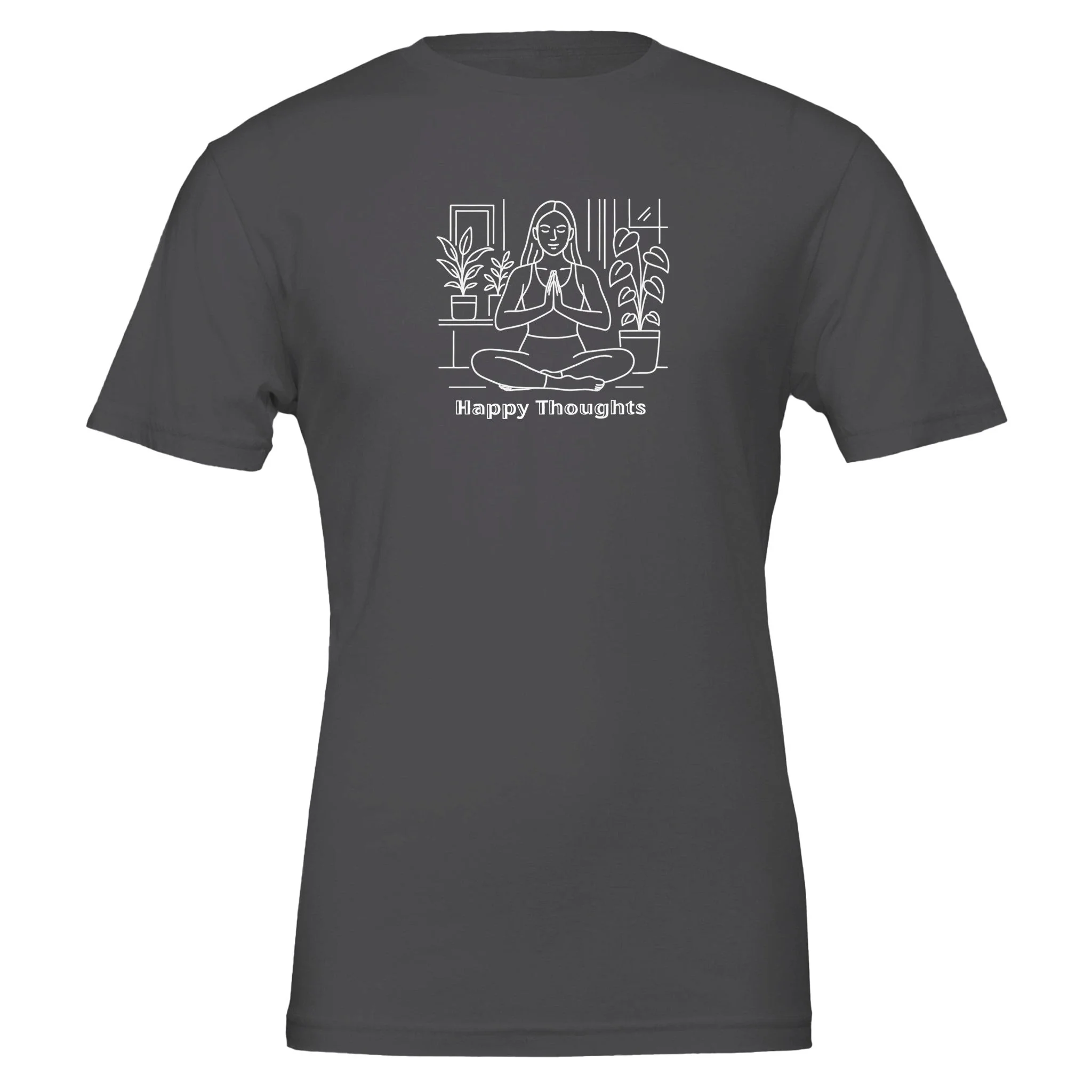 'Happy Thoughts' Version 2, Eco-Friendly TShirt - Image 6