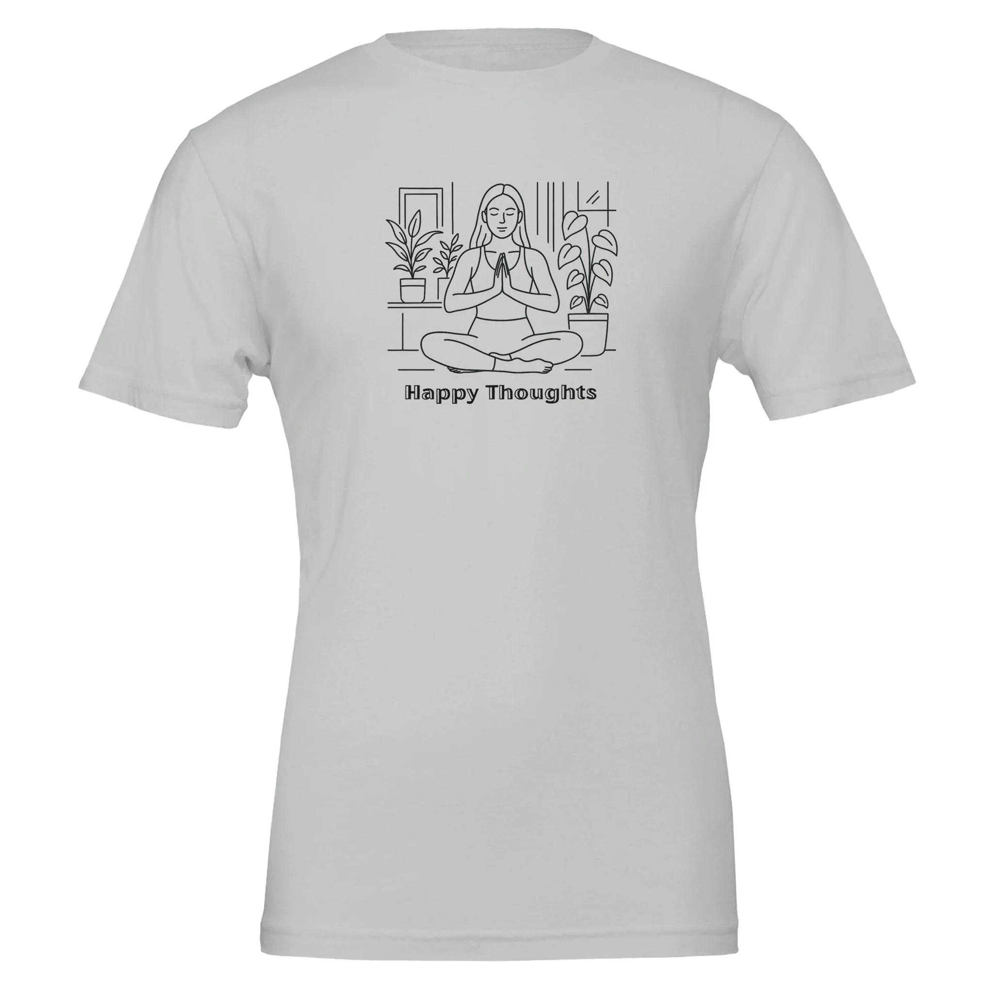 'Happy Thoughts' Version 2, Eco-Friendly TShirt - Image 7