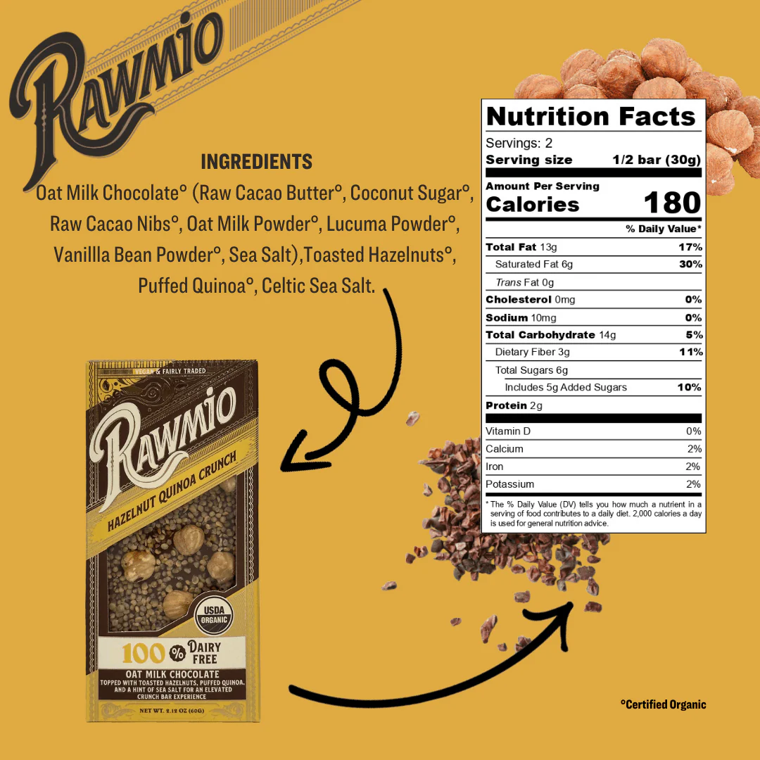 Hazelnut Quinoa Crunch Bark - Image 3
