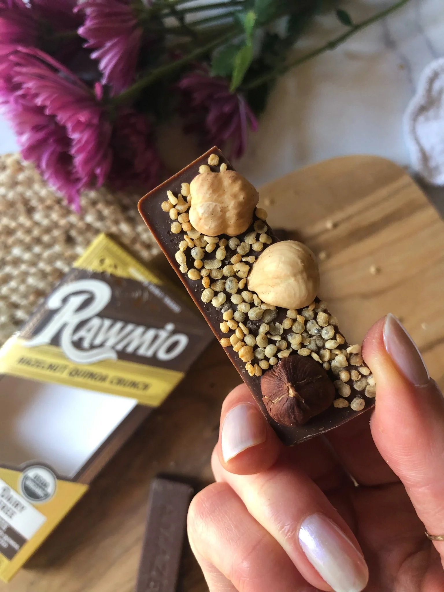 Hazelnut Quinoa Crunch Bark - Image 4
