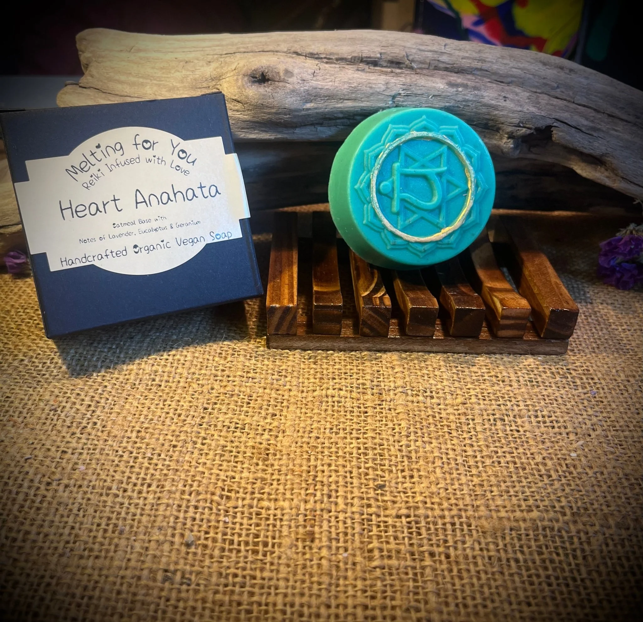 Heart Anahata Organic Chakra Soap
