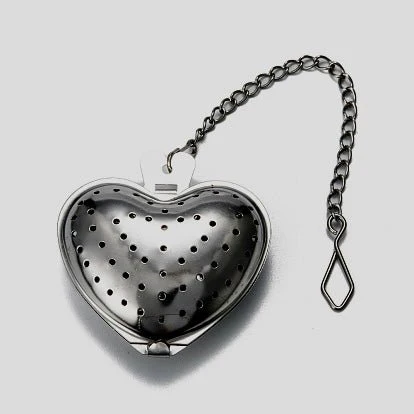 Heart shaped looseleaf reusable herbal tea infuser - Image 2