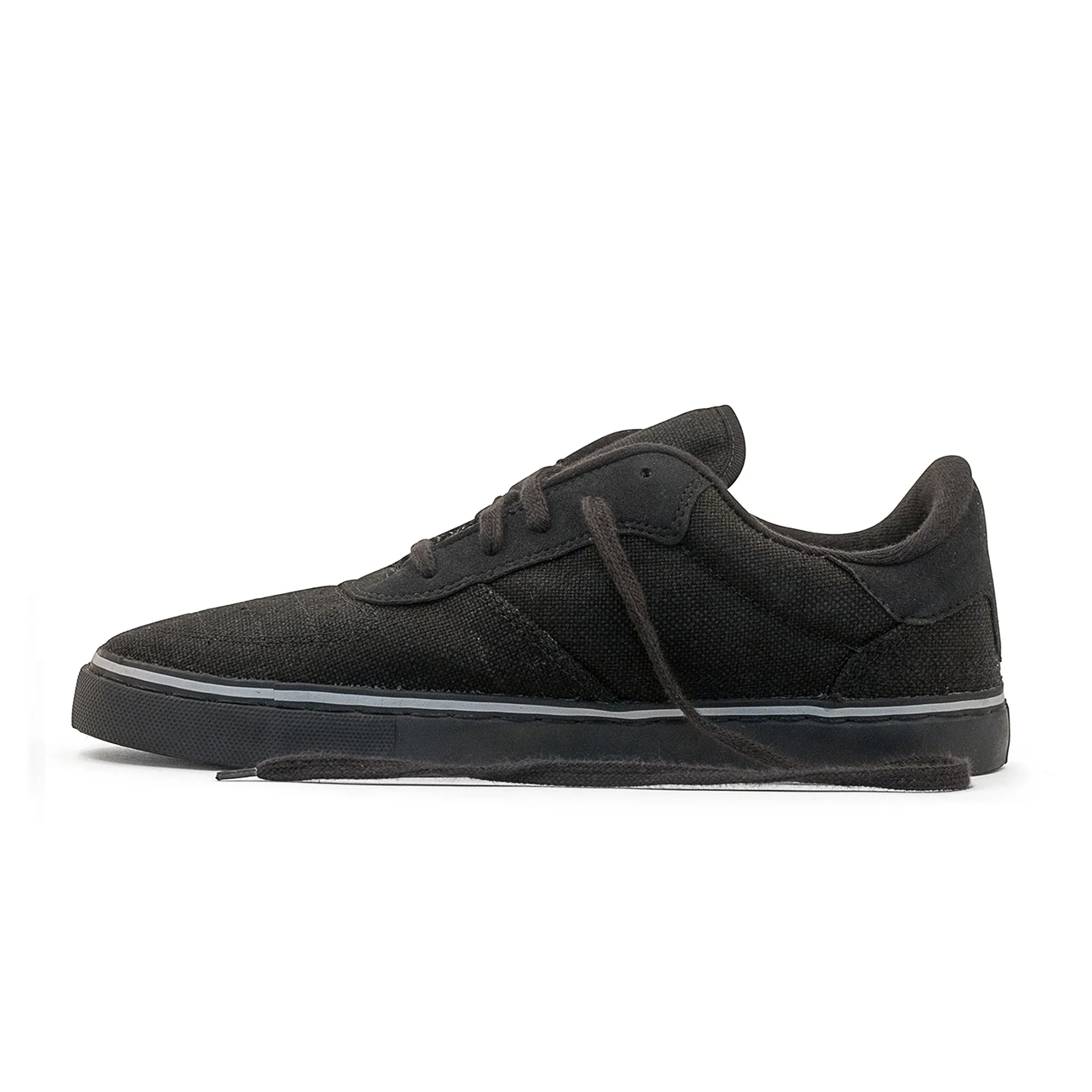 Hemp Sneakers, All Black - Image 123