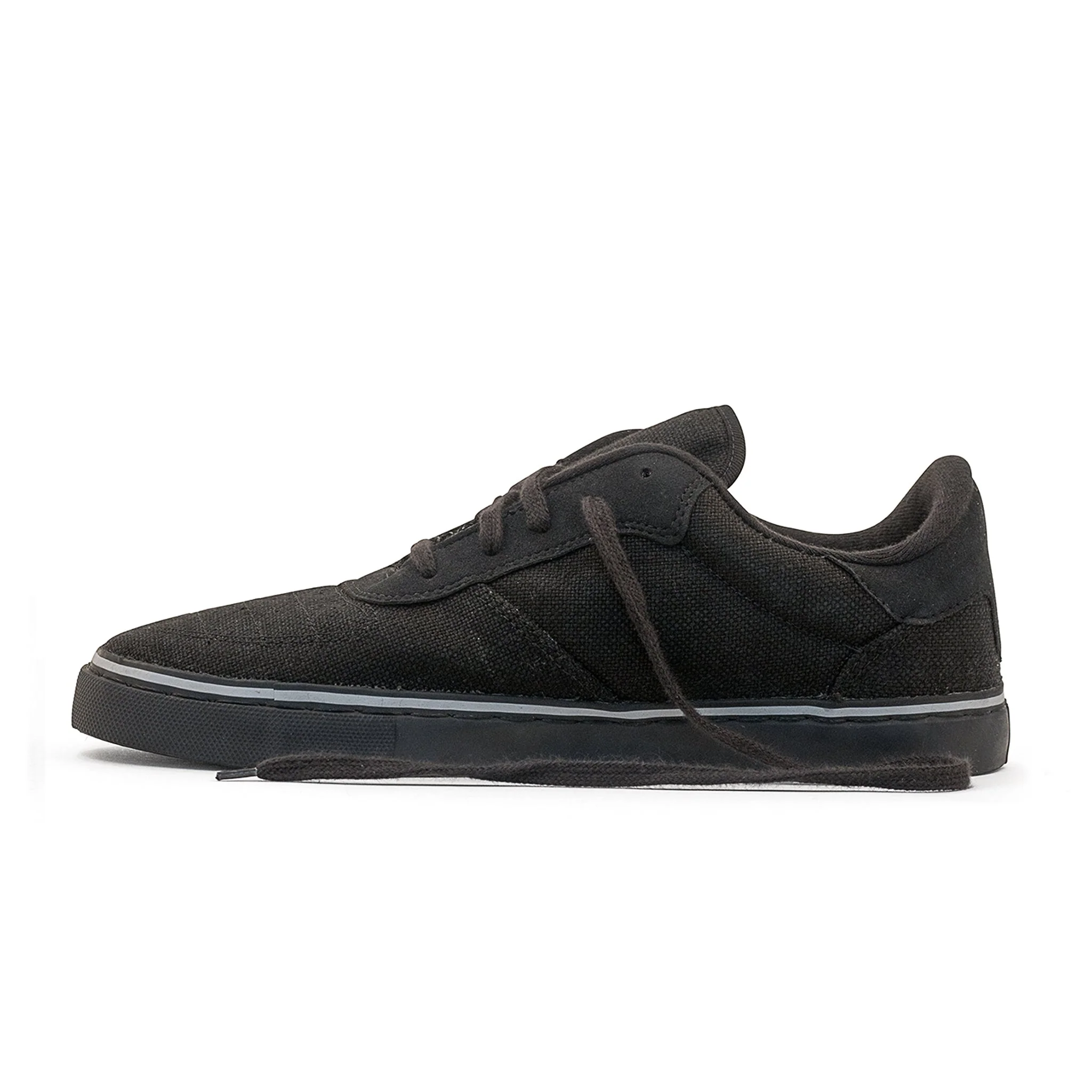 Hemp Sneakers, All Black - Image 4