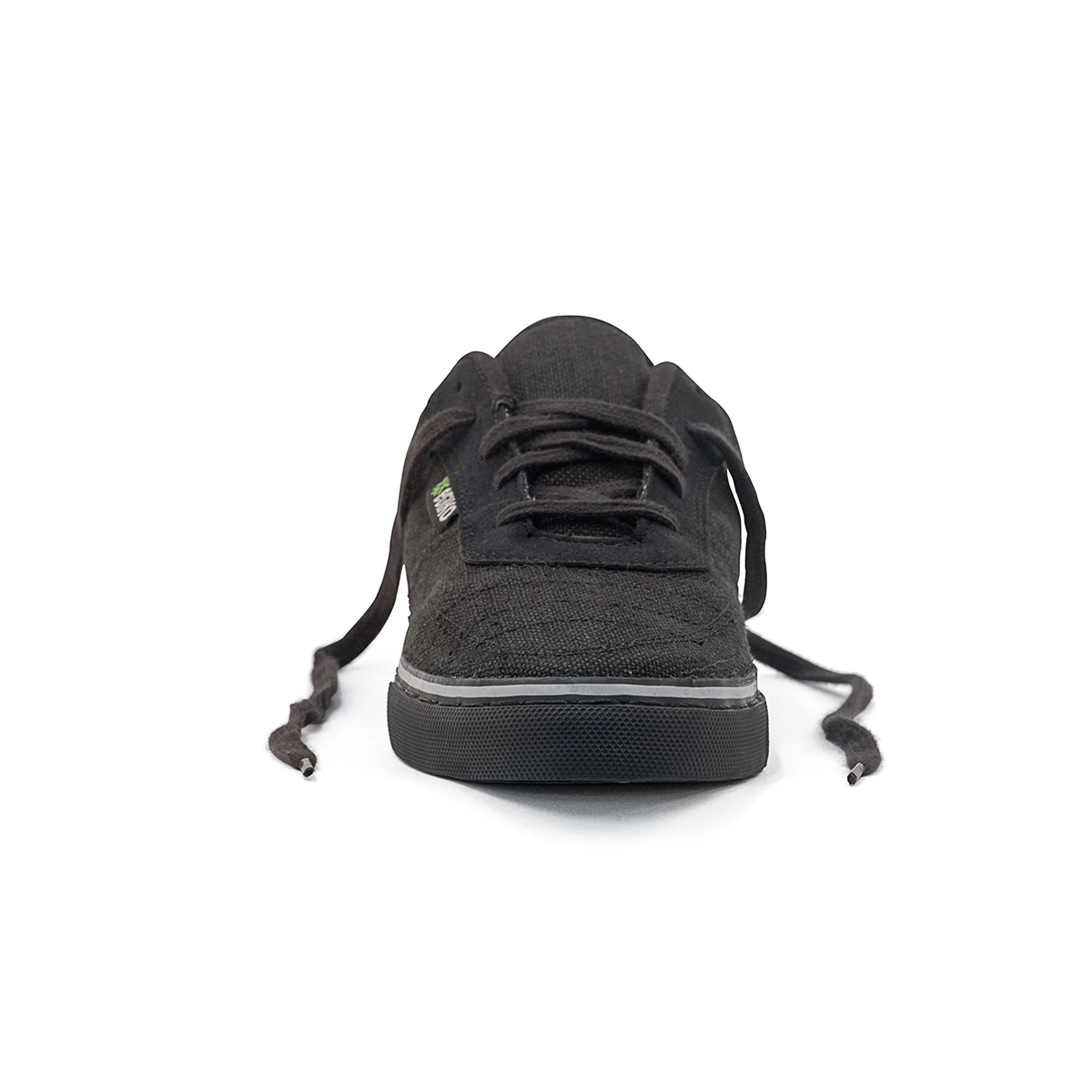 Hemp Sneakers, All Black - Image 6