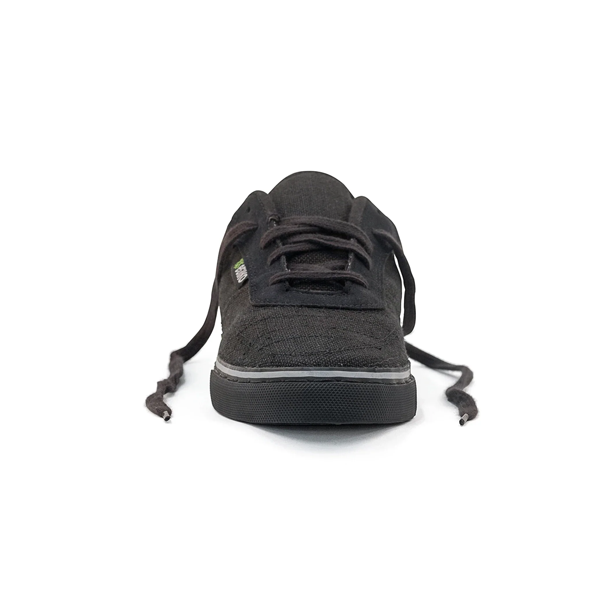 Hemp Sneakers, All Black - Image 93