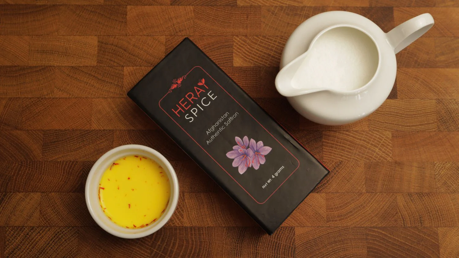 Heray Gift Box (A Jar of Heray Saffron + 4 Other Single Origin Spices) - Image 2