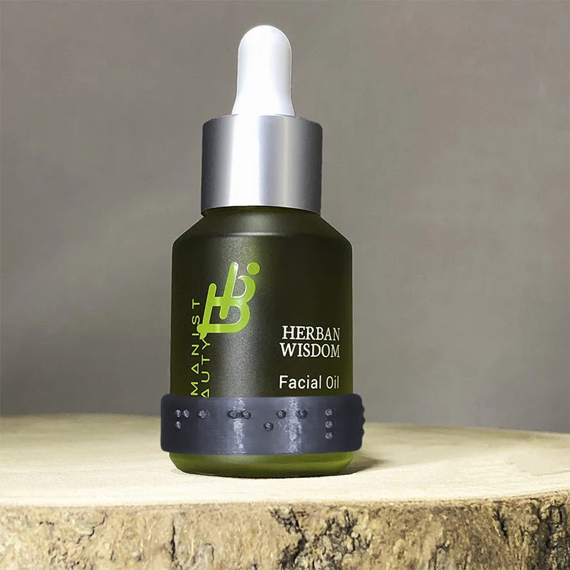 Herban Wisdom® Facial Oil Braille ID Band - Image 3