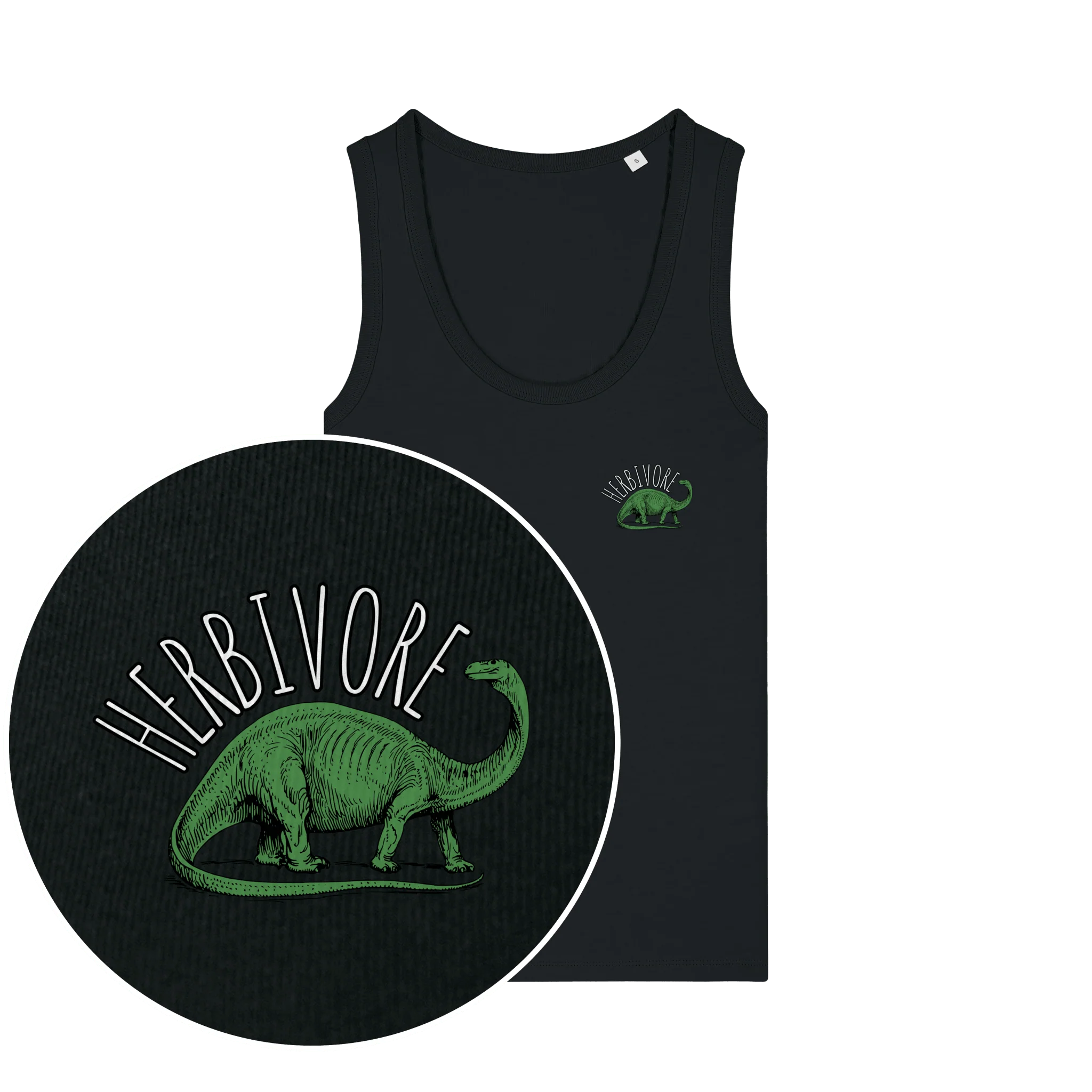 Herbivore Brontosaurus Women's Tank Top - Image 2
