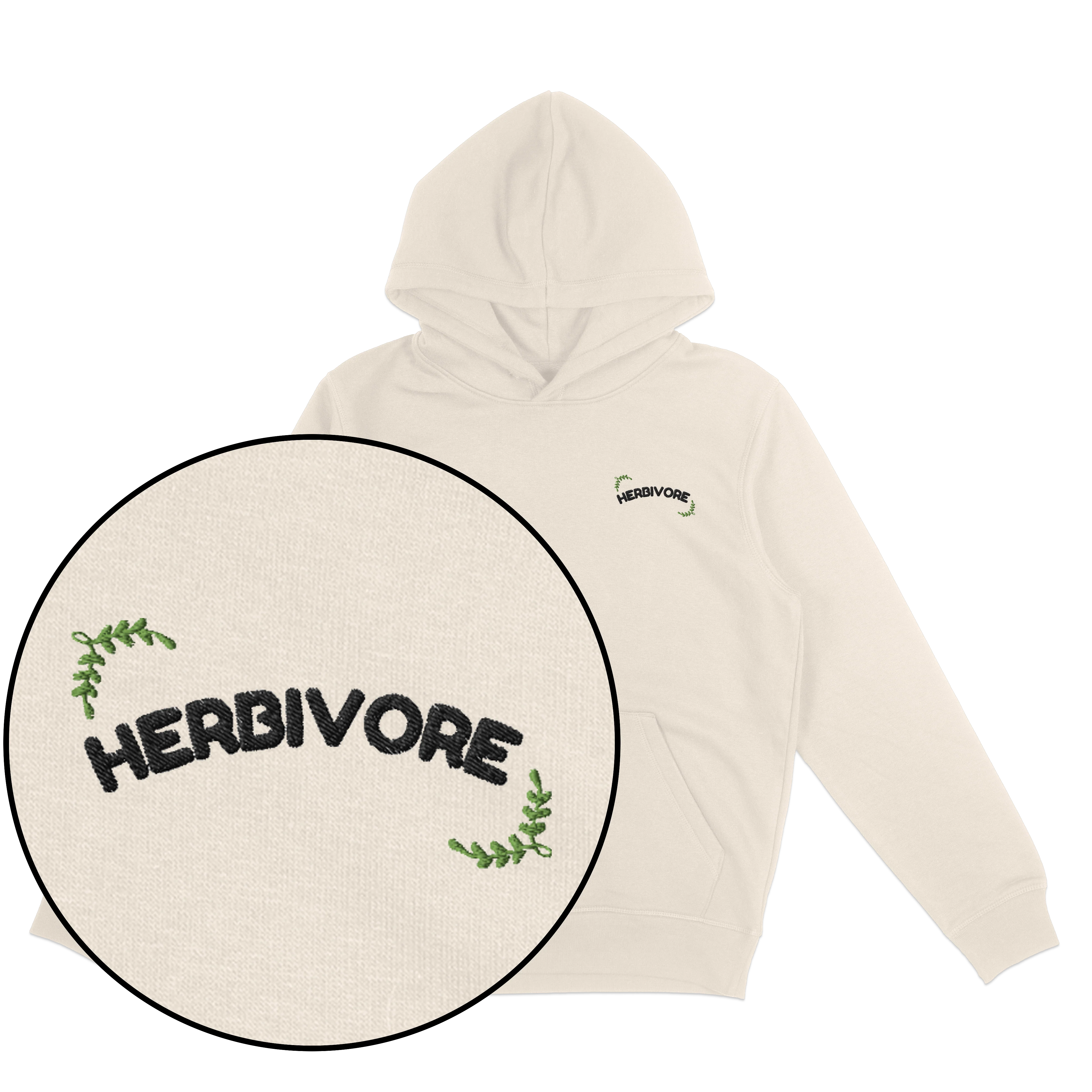 Herbivore Hoodie (Embroidered) - Image 3