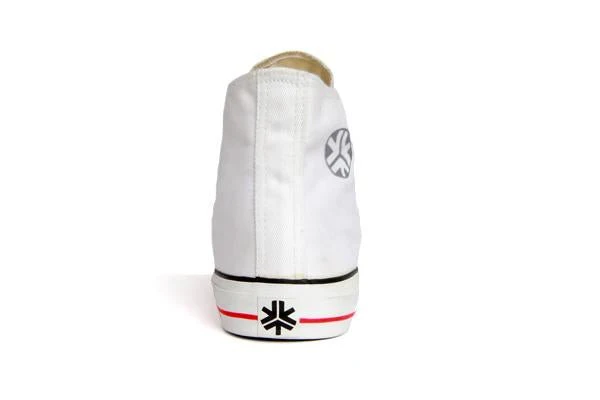 High Top Sneakers, White Stripe - Image 12