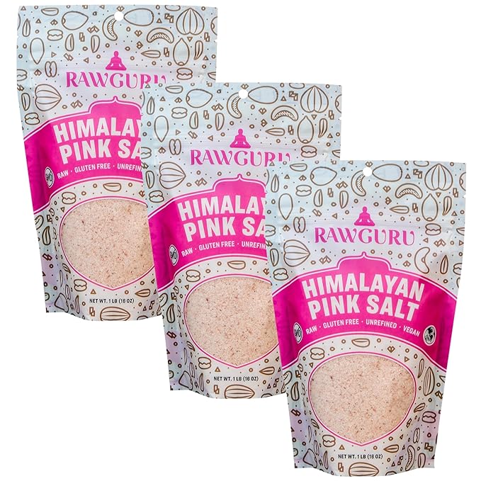 RawGuru Himalayan Pink Crystal Salt - 16 oz - Image 7