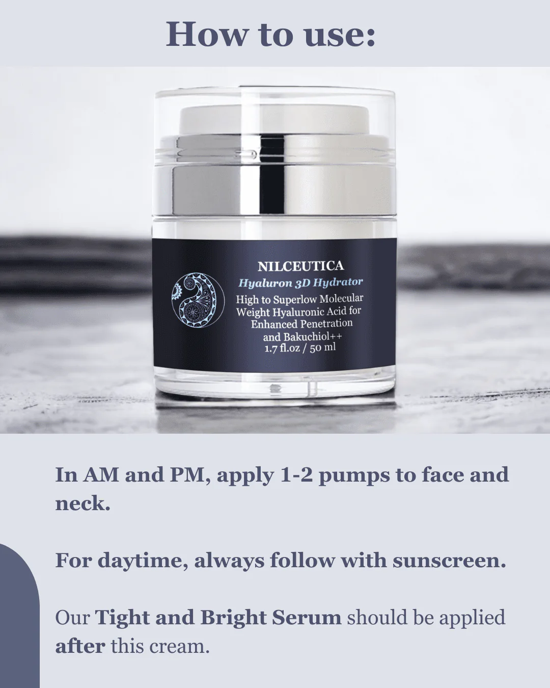 Hyaluron 3D Hydrator Multi Lamellar Emulsion The Advanced Response Face and Neck Cream-Serum with Matrixyl 3000 and Argireline Amplified - Image 14