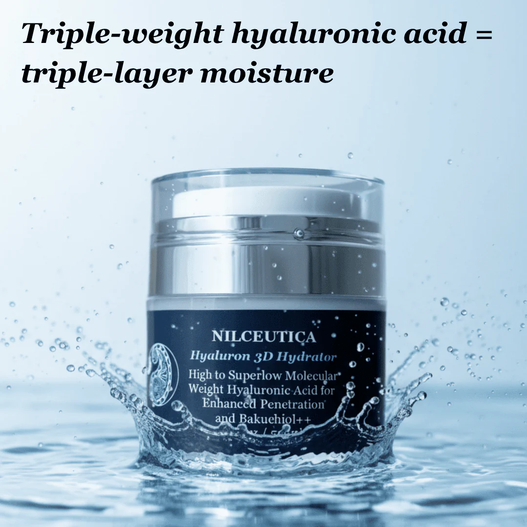 Hyaluron 3D Hydrator Multi Lamellar Emulsion The Advanced Response Face and Neck Cream-Serum with Matrixyl 3000 and Argireline Amplified - Image 8