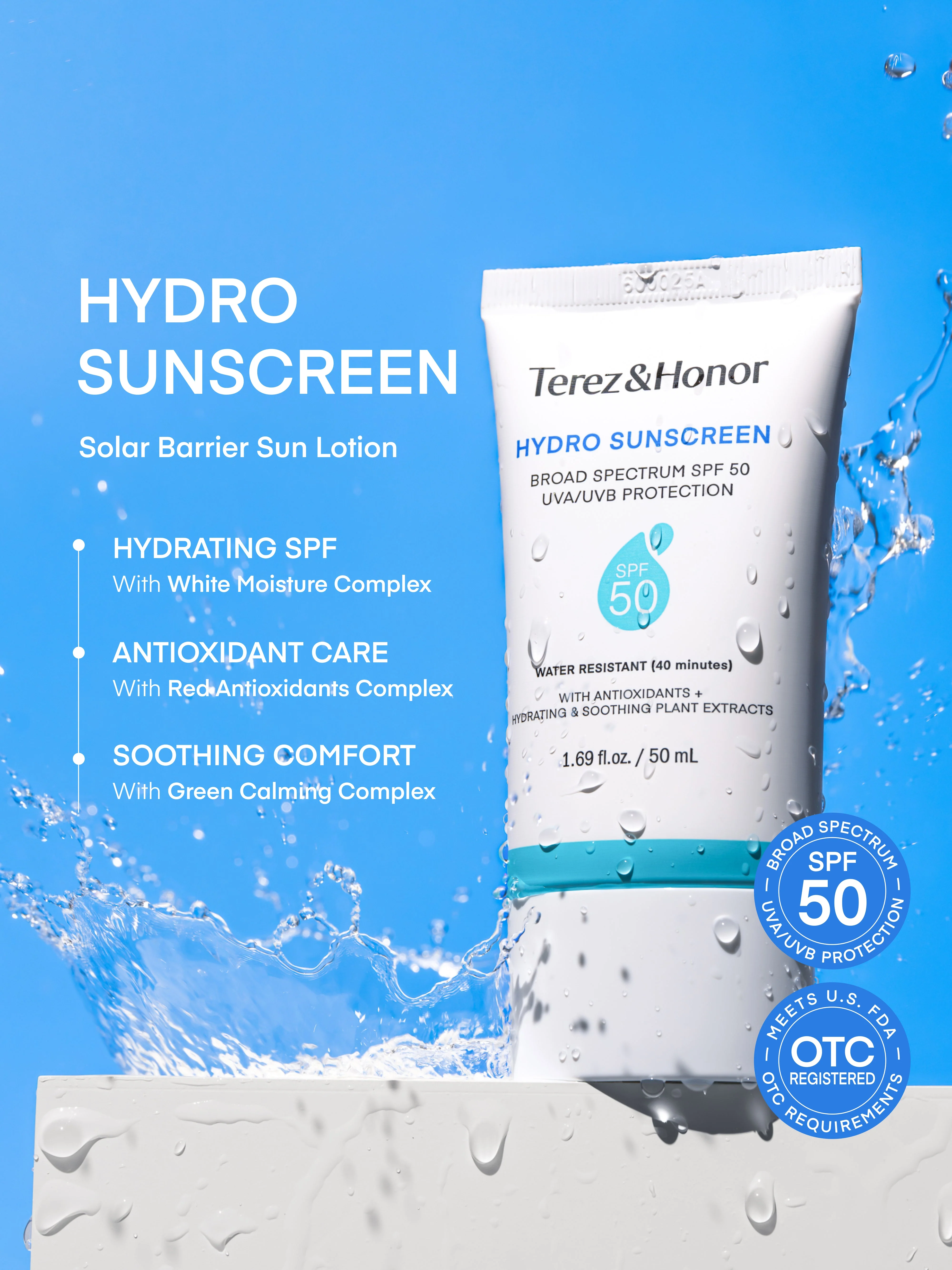 Hydro Face Sunscreen: SPF 50 - Image 4