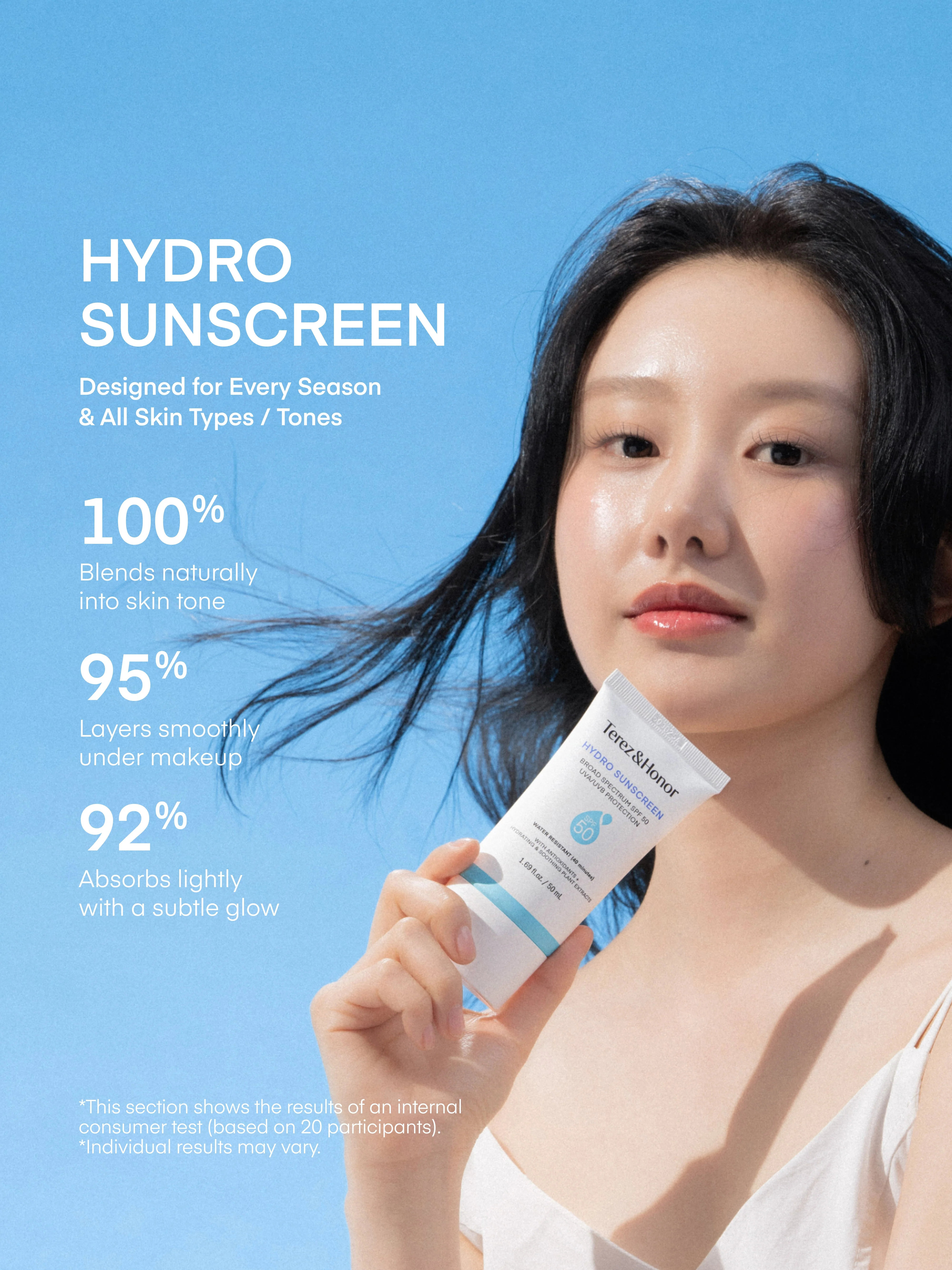 Hydro Face Sunscreen: SPF 50 - Image 8