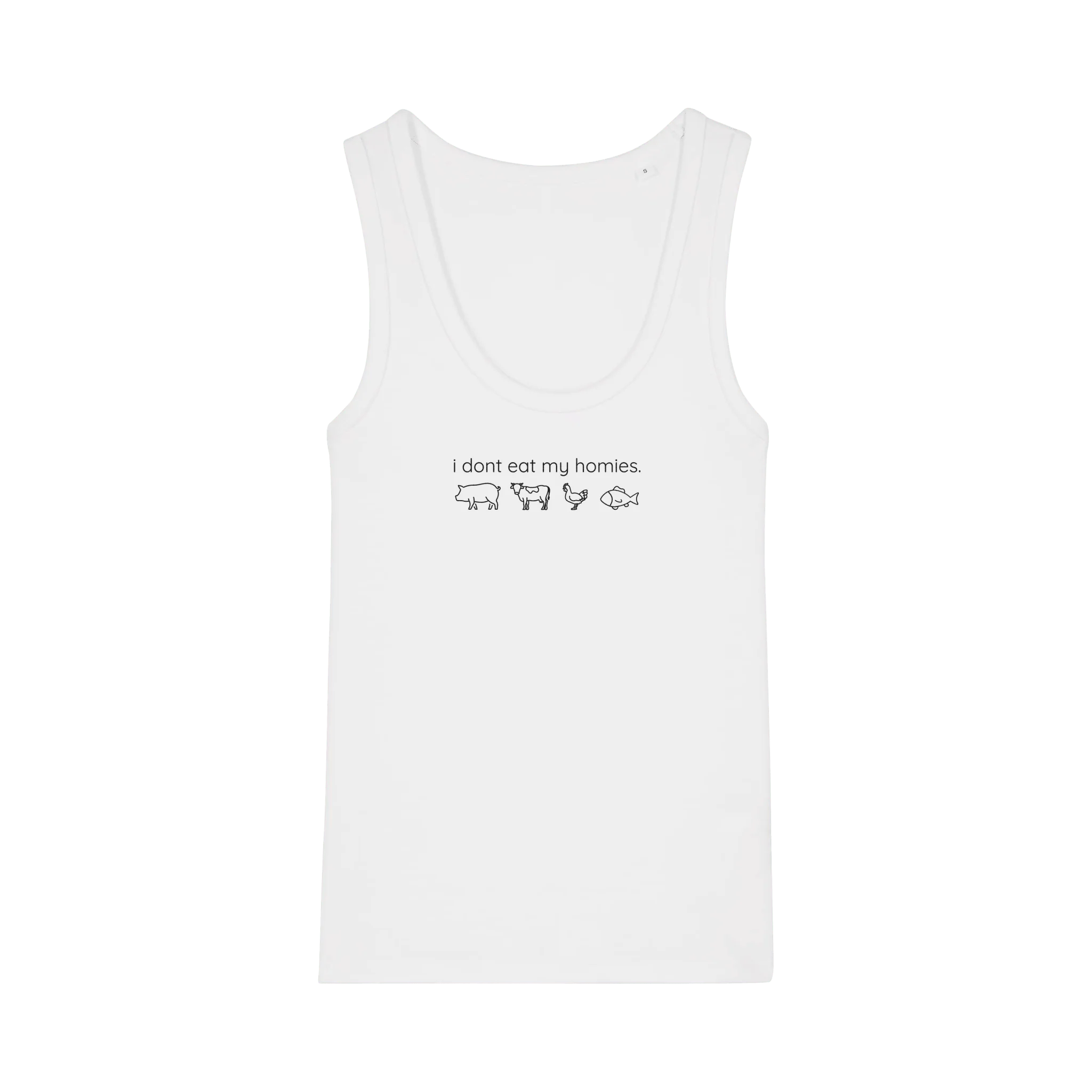 I Don't Eat My Homies Women's Tank Top - Image 2