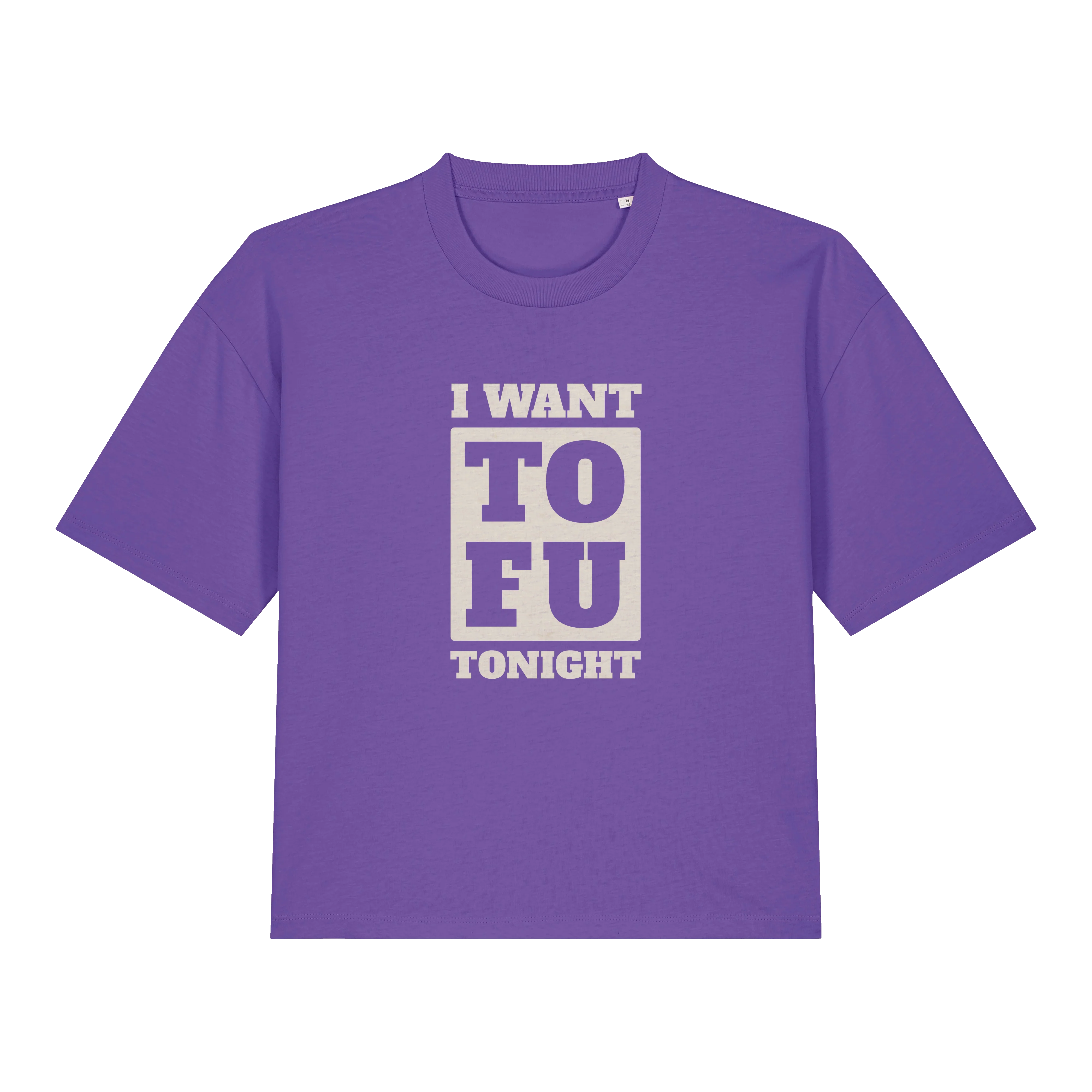 I Want Tofu Women's Boxy T-Shirt - Image 2
