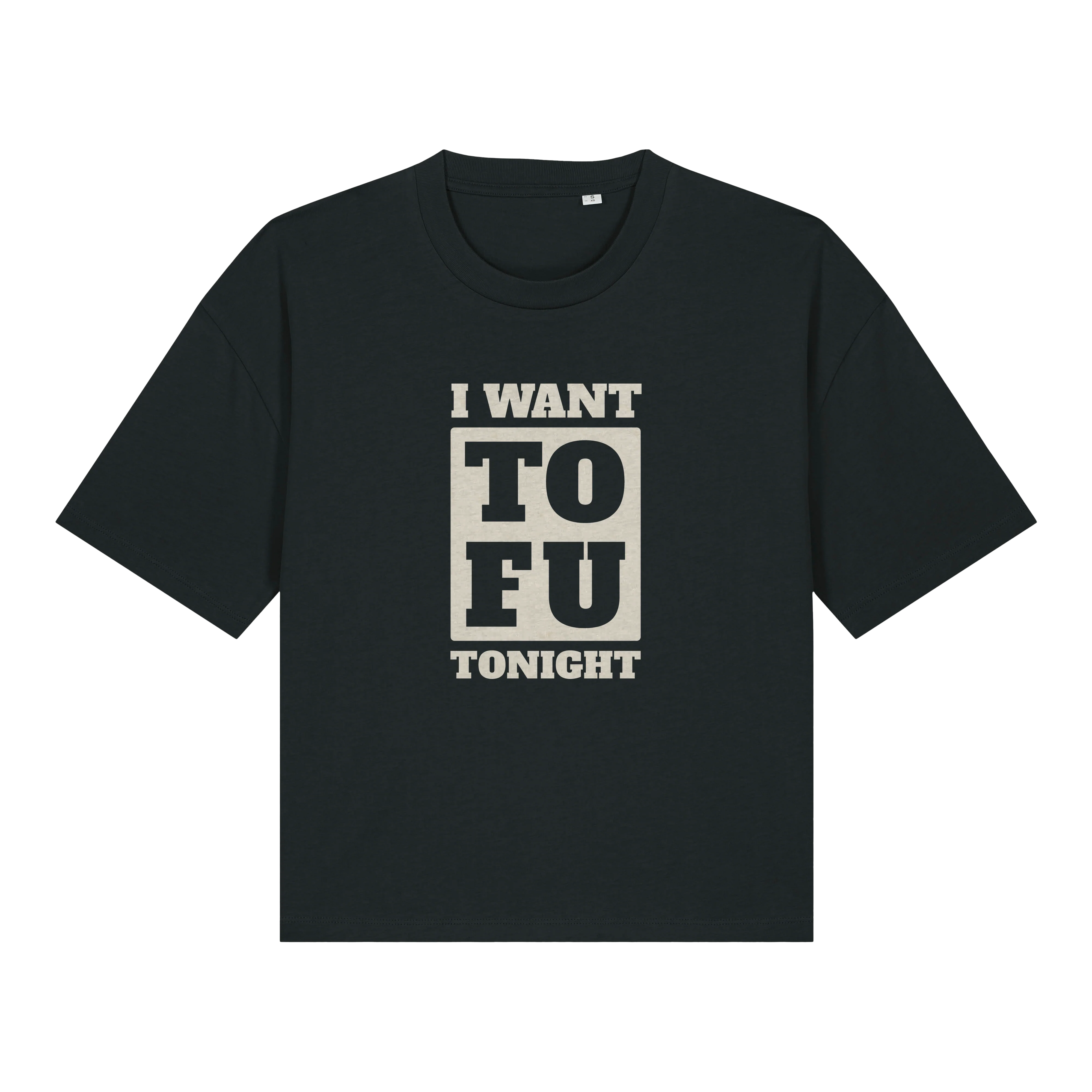 I Want Tofu Women's Boxy T-Shirt - Image 4