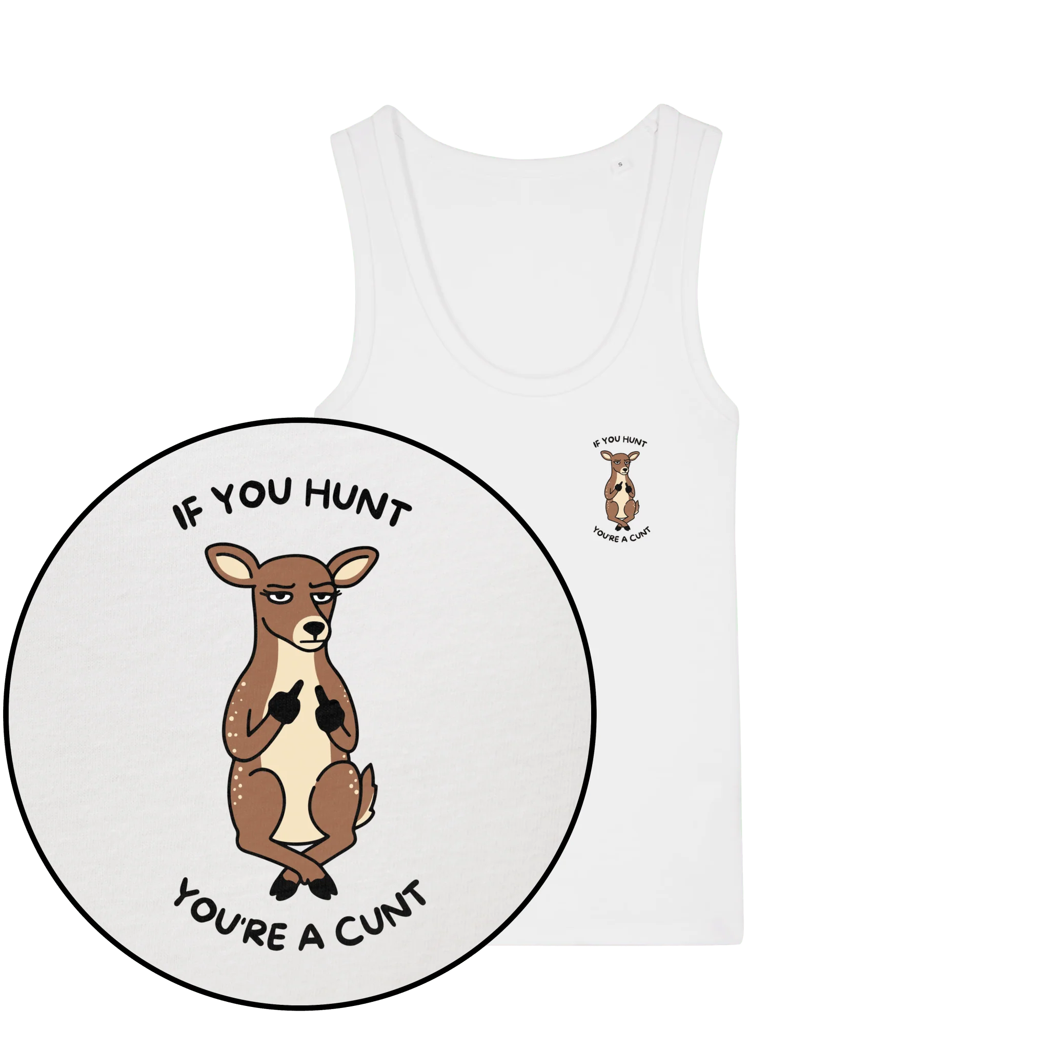 If You Hunt Women's Tank Top - Image 3