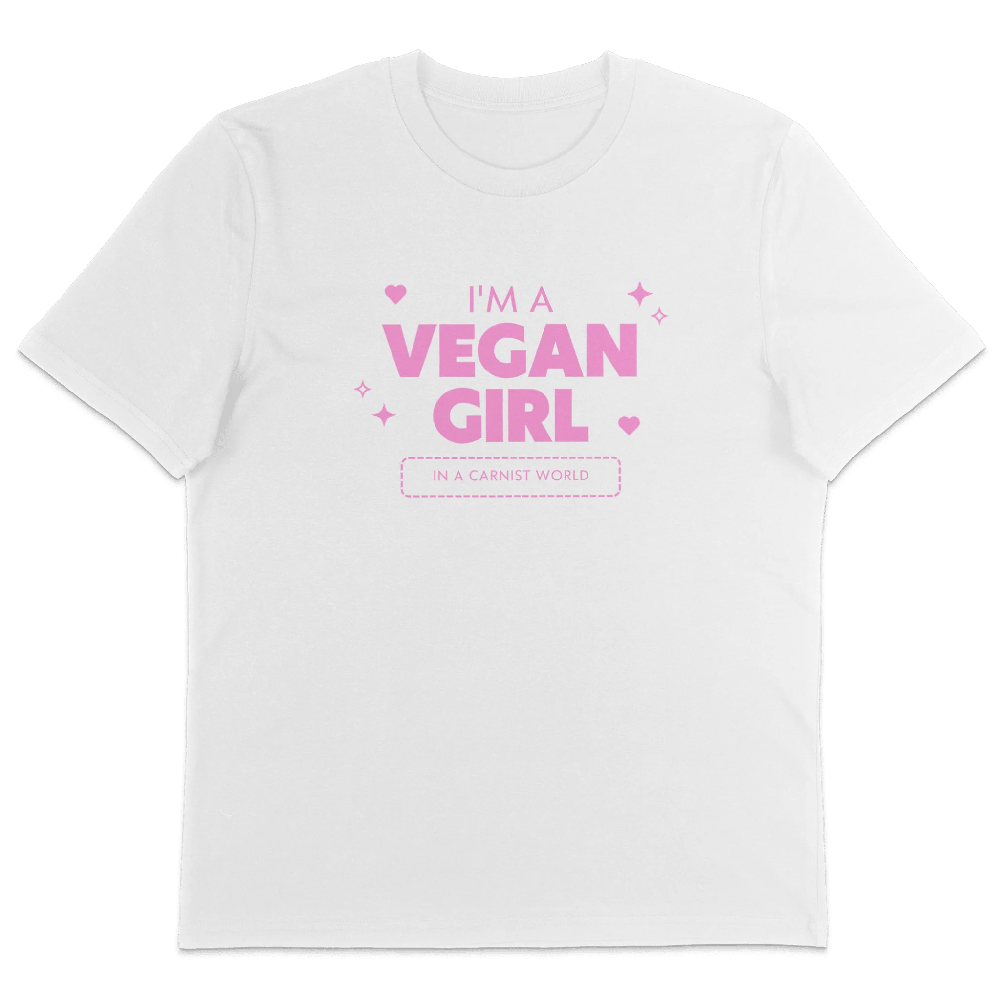 I'm A Vegan Girl T-Shirt - Image 3