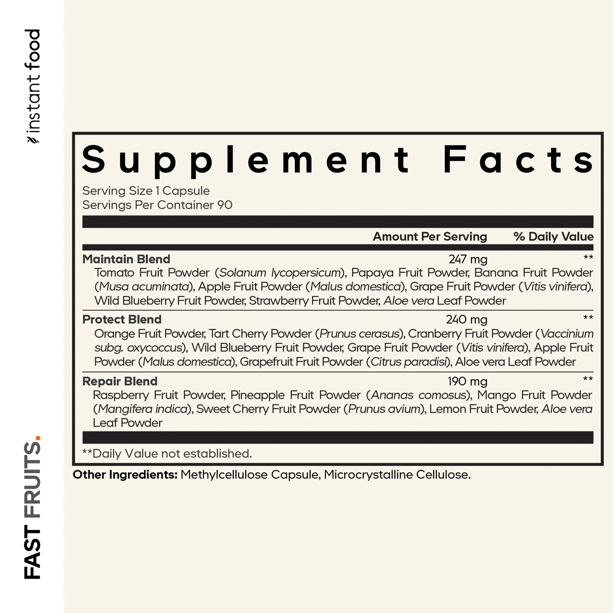 Instantfood Fast Fruits Vitamins - Image 3