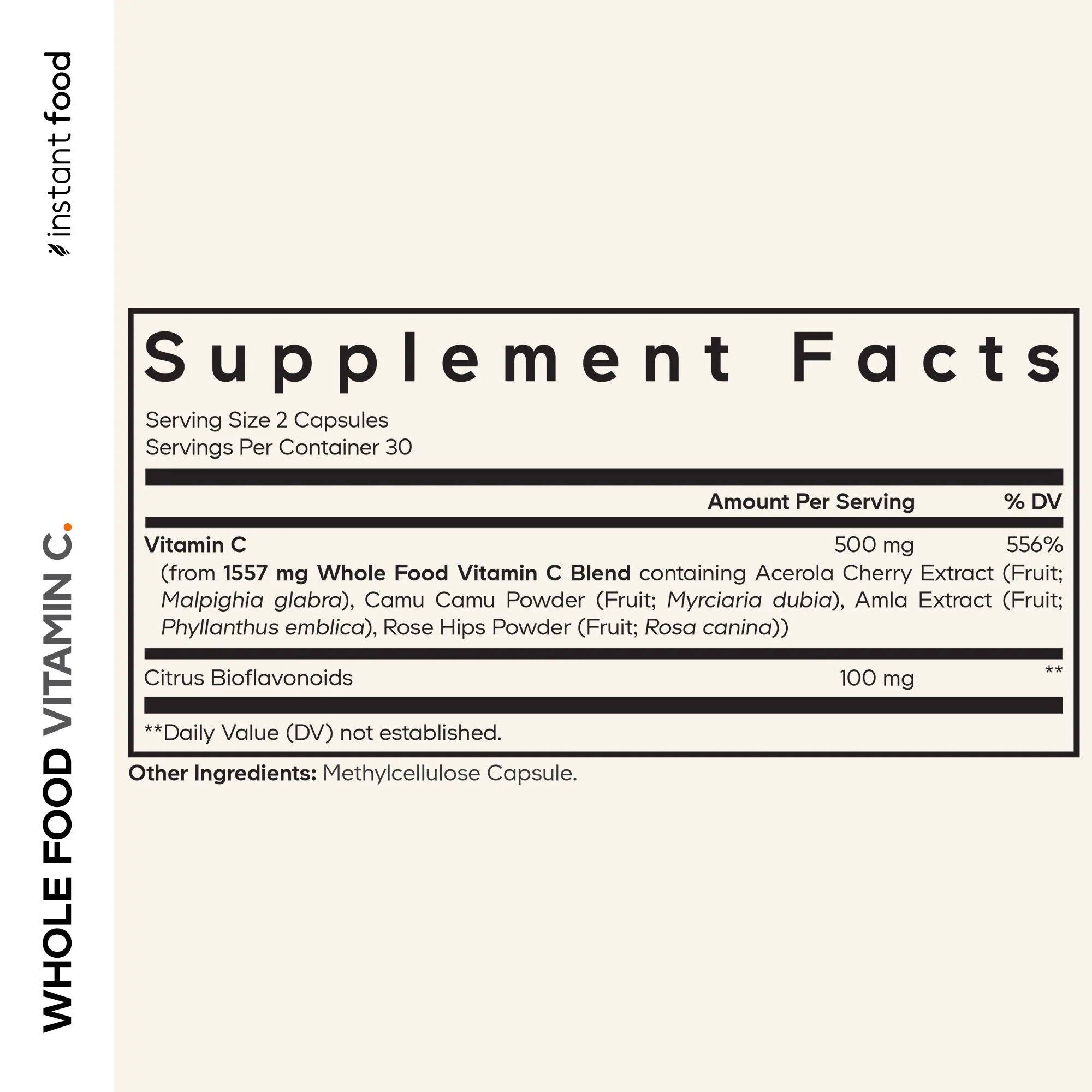 Instantfood Whole Food Vitamin C - Image 4