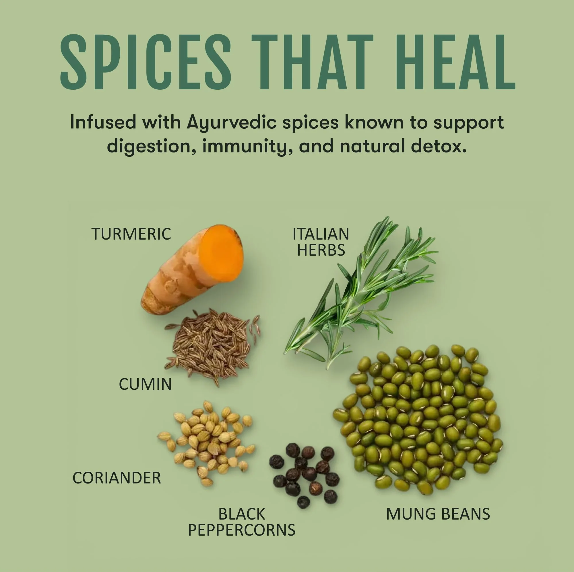 Italian Herbs, Turmeric Golden Mung Broth | 18g Total Protein | 9 Cups | Just $1.88/Cup - Image 4