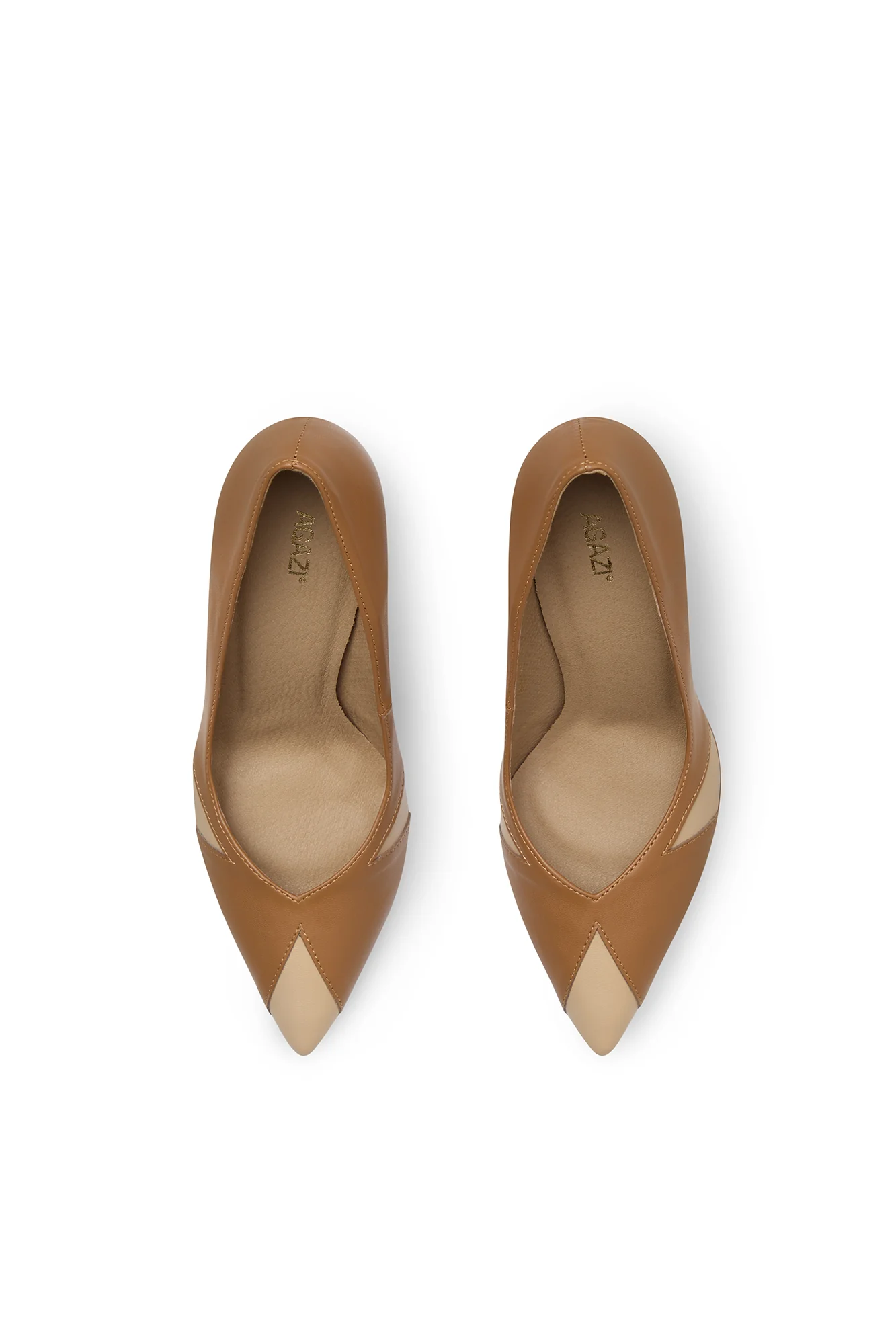 IVO caramel & almond – vegan heels made from mushroom leather - Image 5