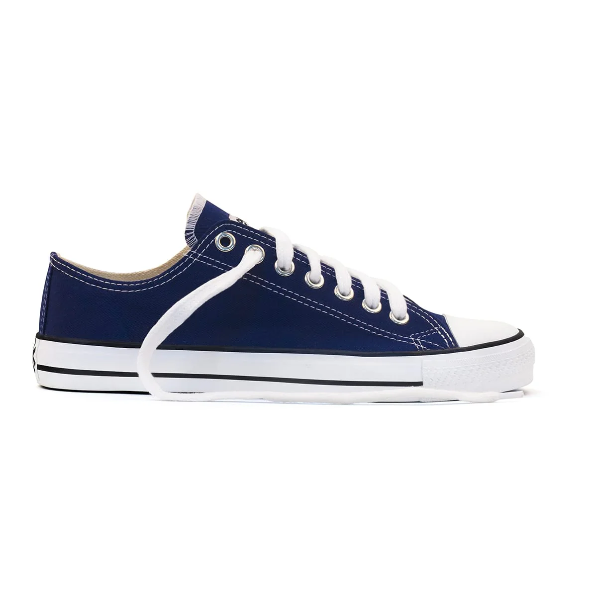 Kids Low Cut Sneakers, Blue & White CLEARANCE STOCK