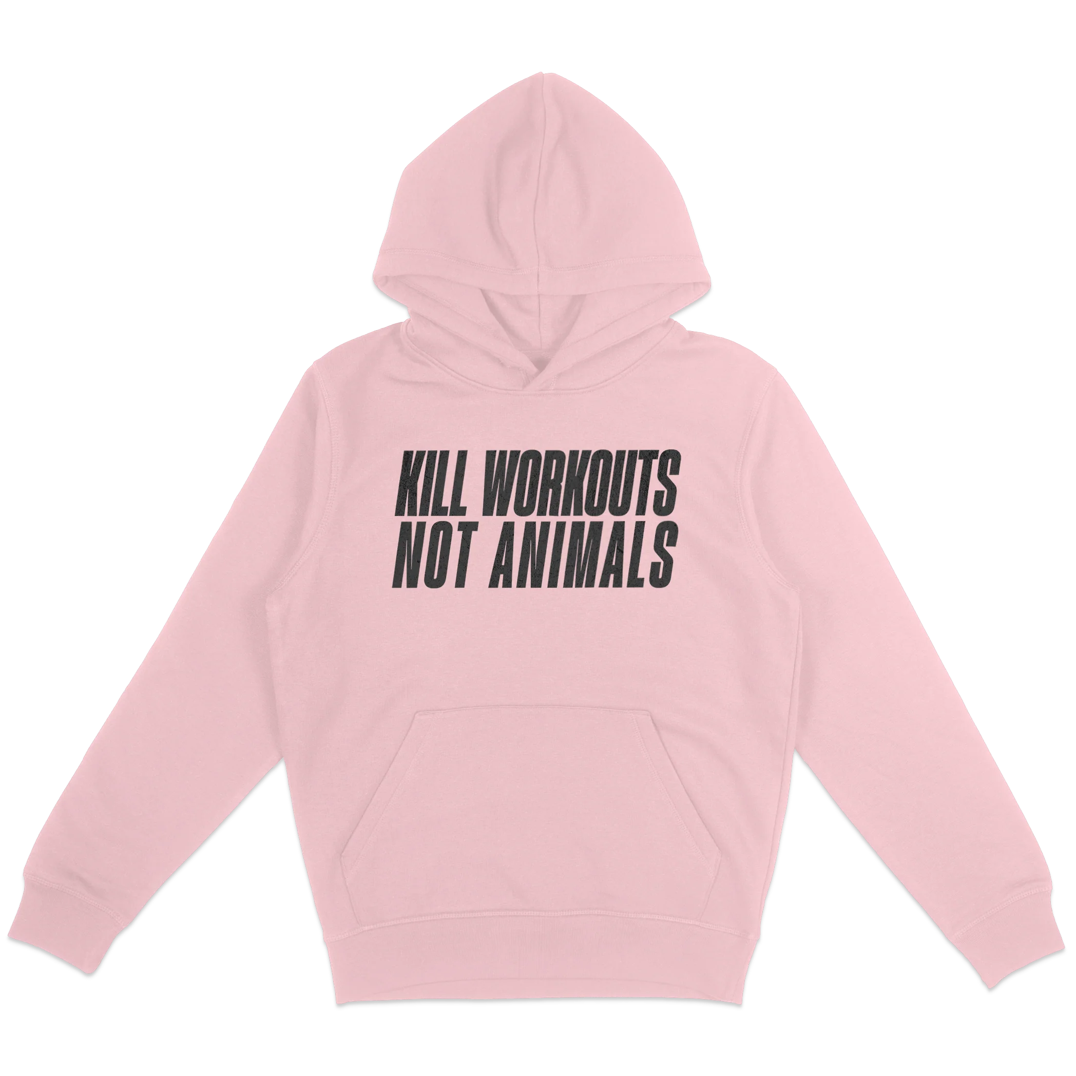 Kill Workouts Not Animals Hoodie - Image 3