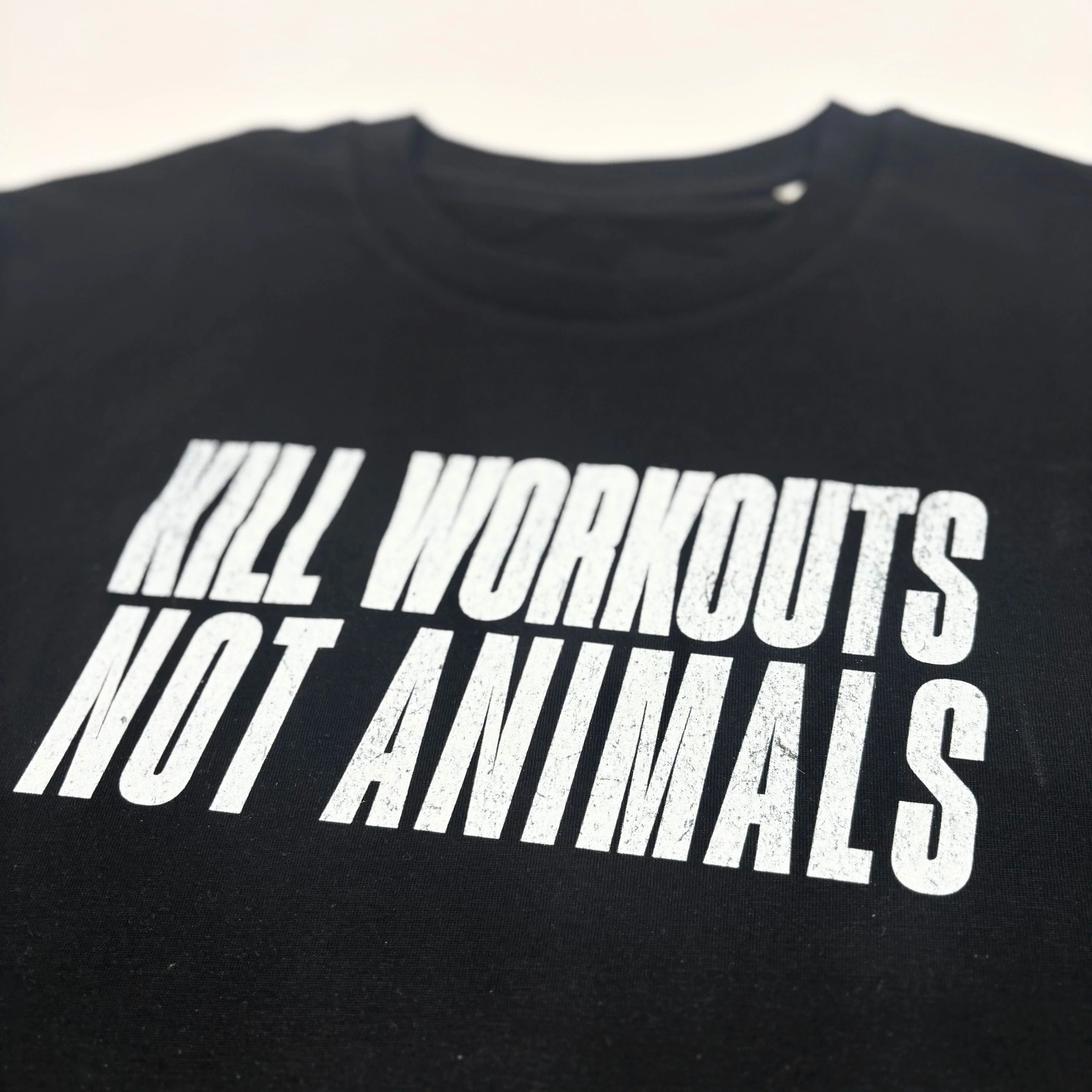 Kill Workouts Not Animals T-Shirt - Image 3