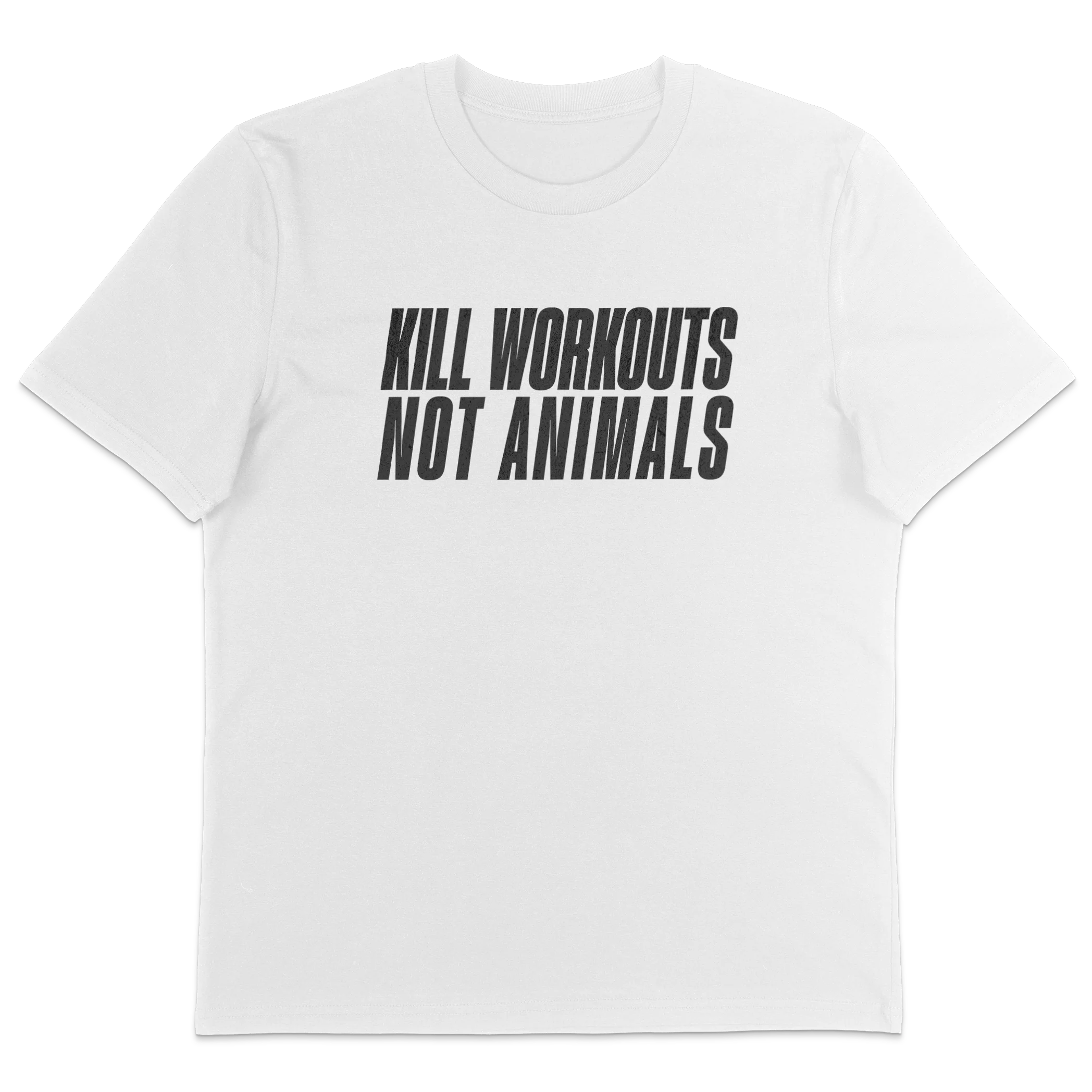Kill Workouts Not Animals T-Shirt - Image 7