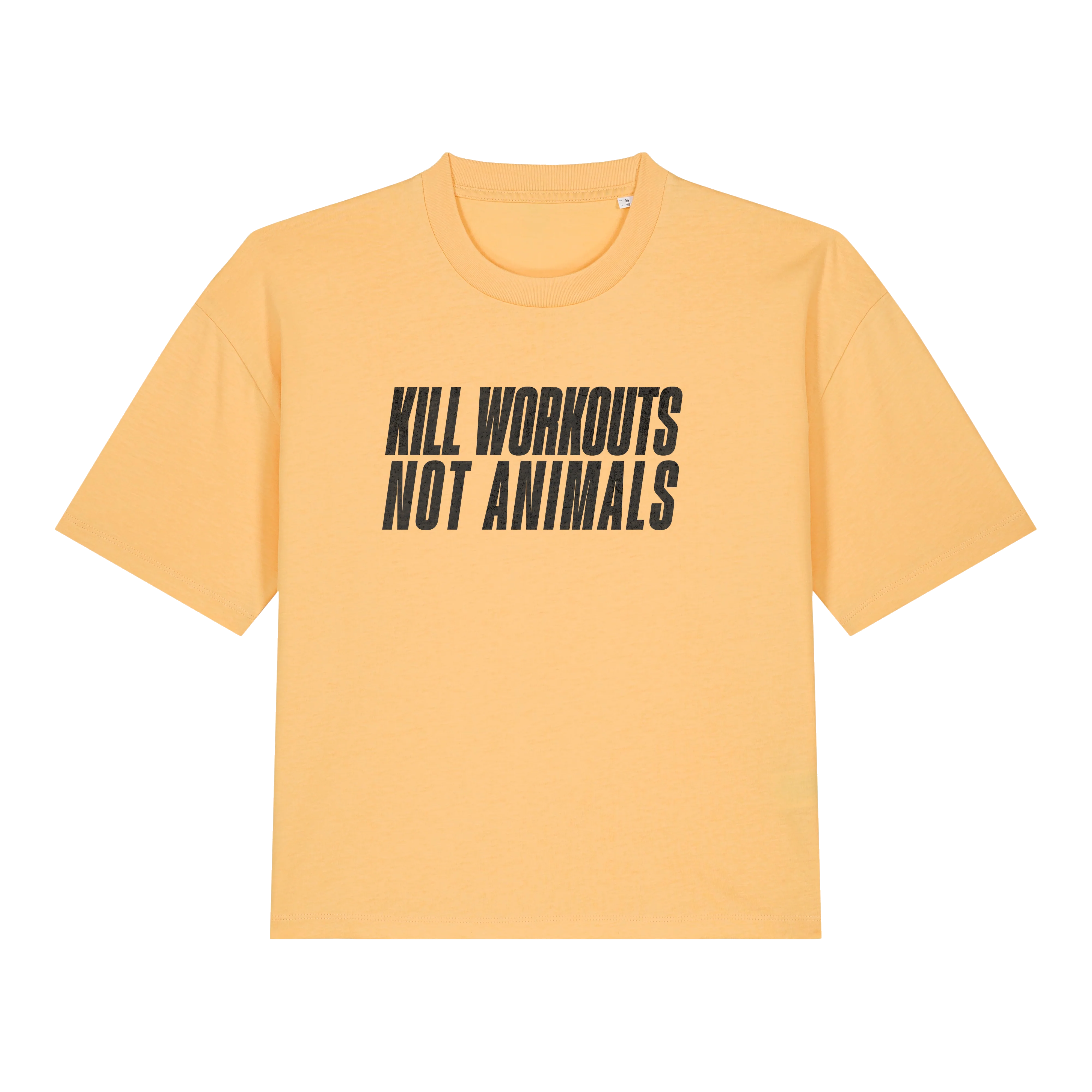 Kill Workouts Not Animals Women's Boxy T-Shirt - Image 4