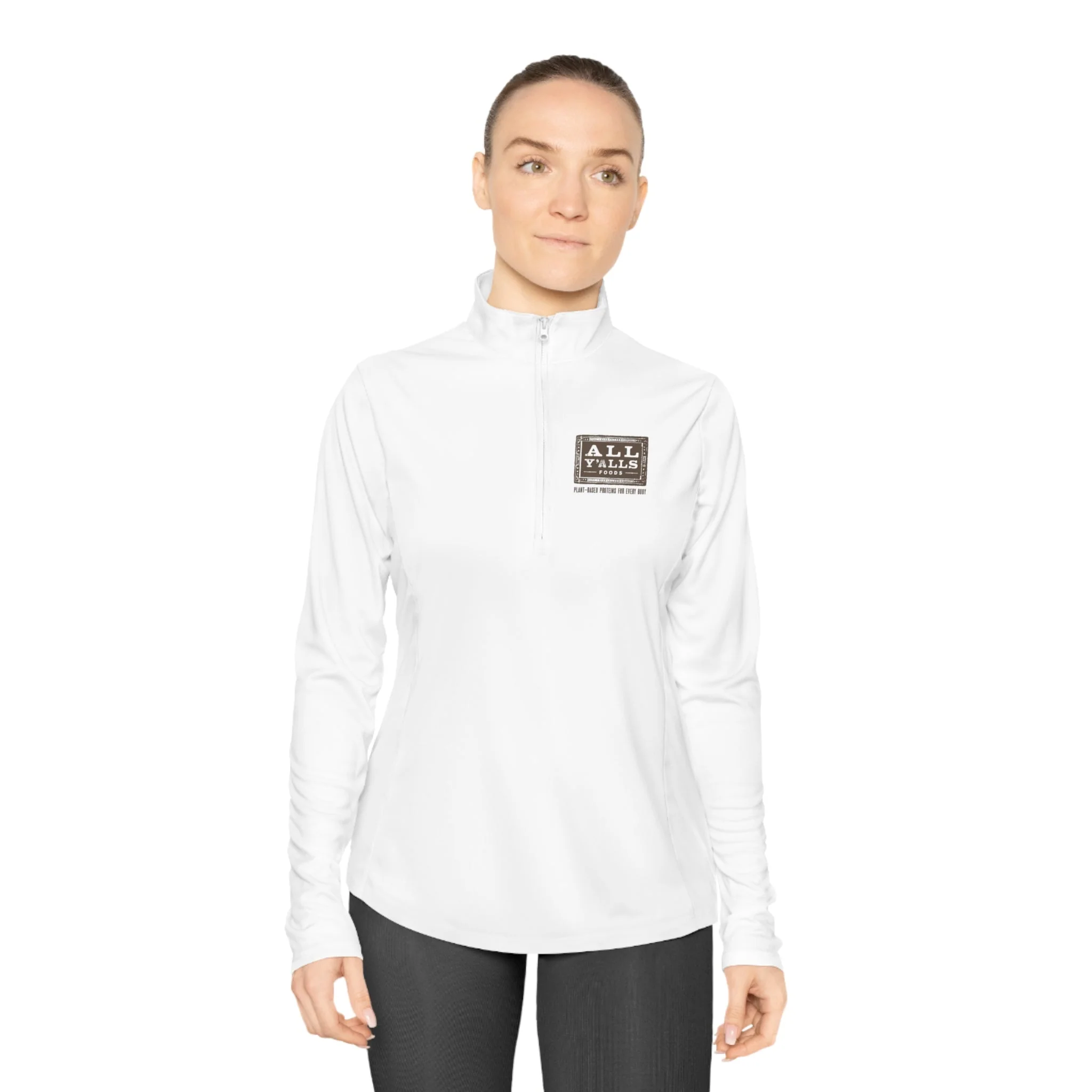 Ladies Quarter-Zip Pullover - Image 3