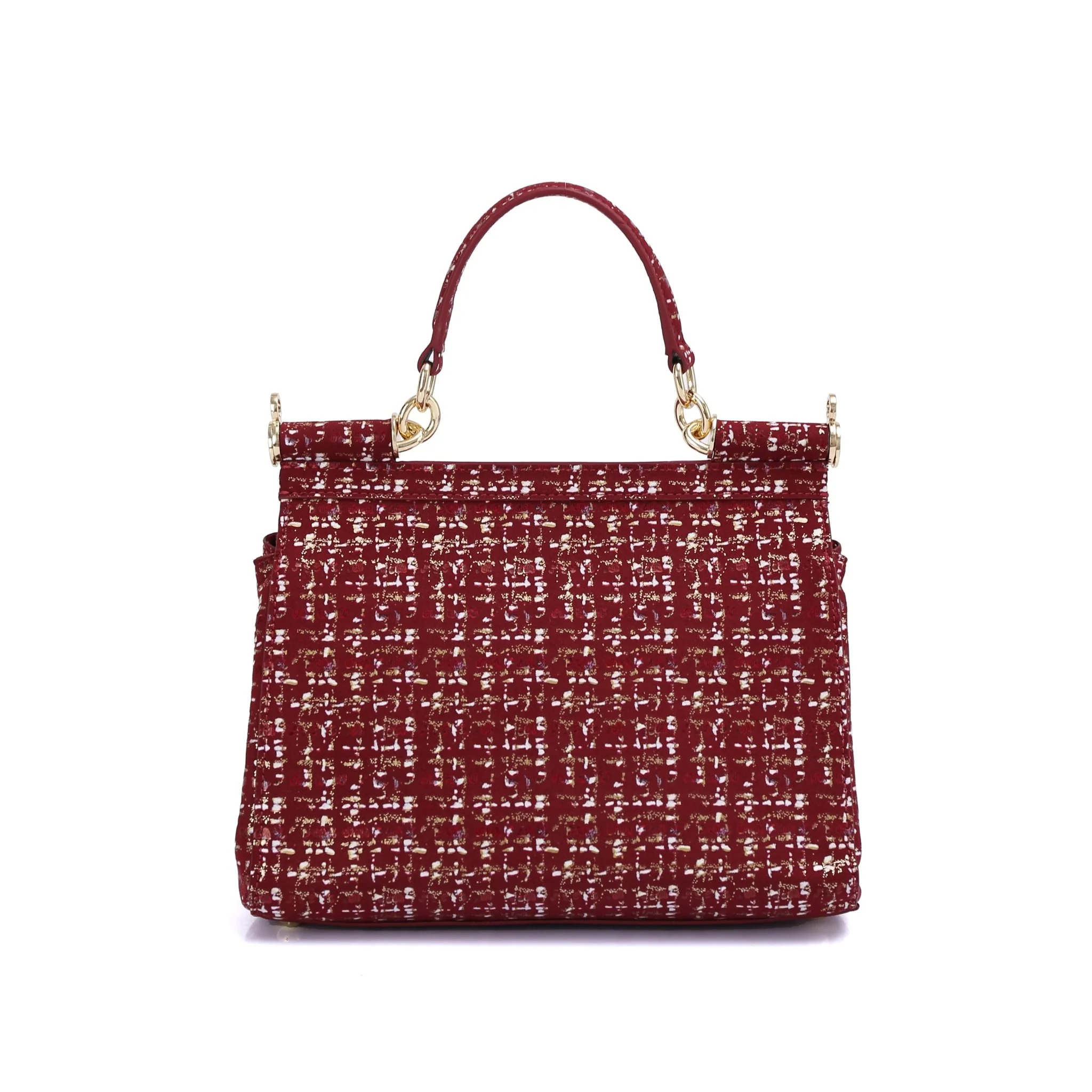 Lady Bag 3 - Printed Royal Red - Image 4