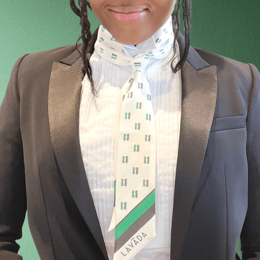 Lavāda Twilly 100% Silk Scarf - Image 2