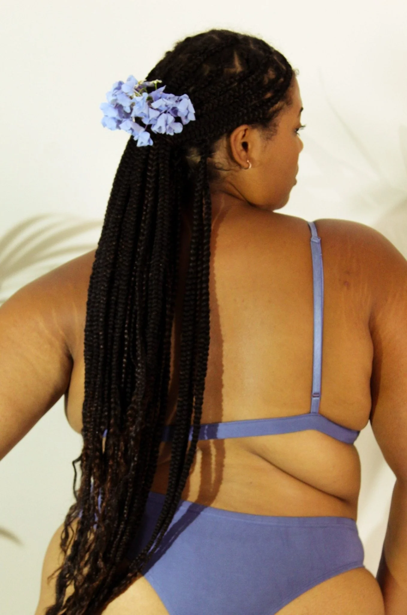 Lavanya Bralette - Indigo Flower Blend - Image 6