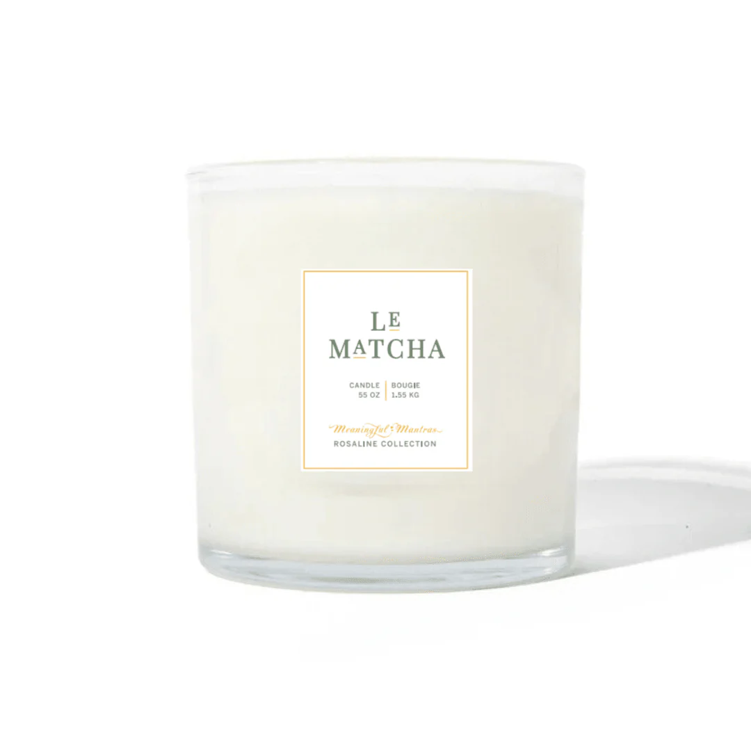 Le Matcha Natural Candle 55oz Rosaline Collection - Image 2