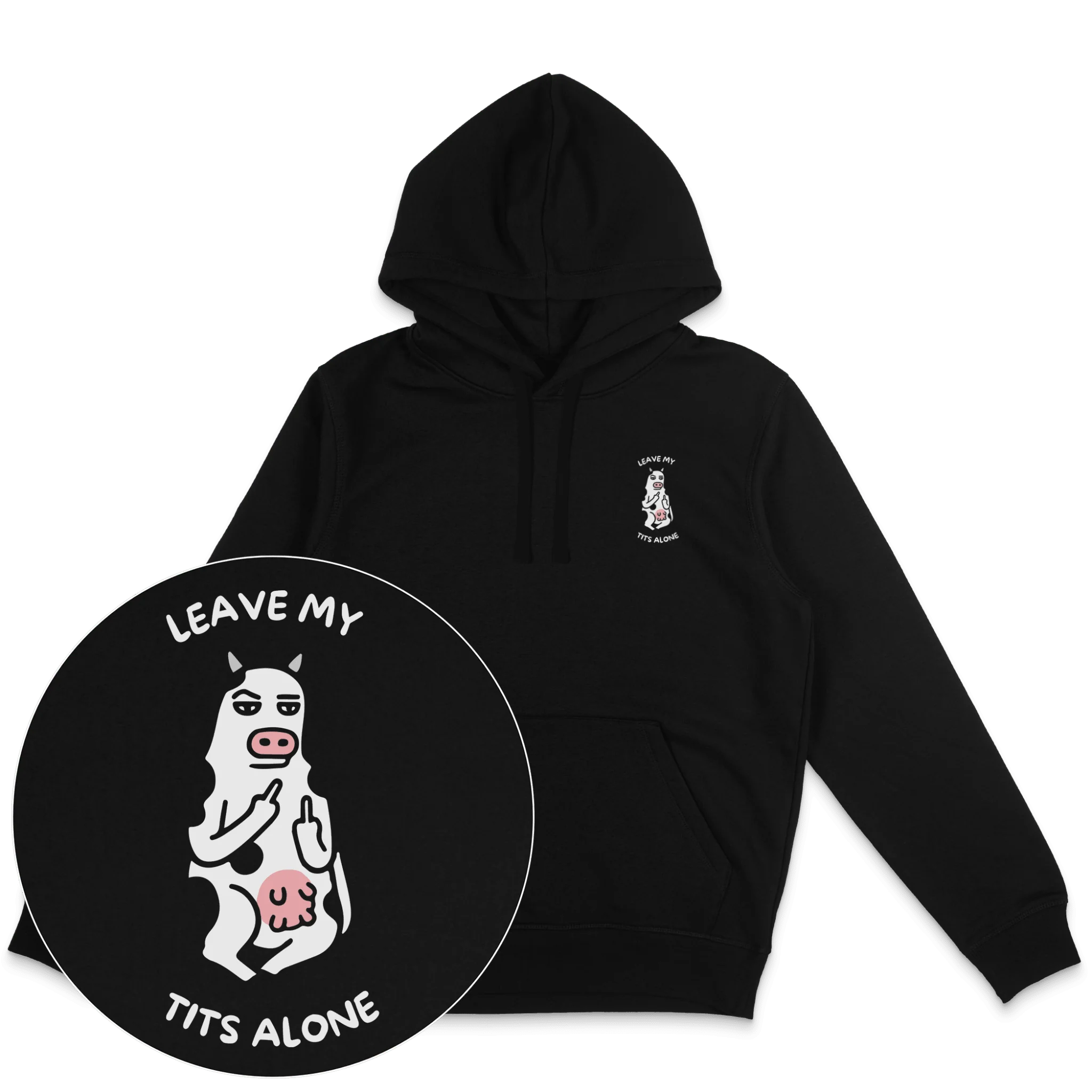 Leave My Tits Alone Hoodie - Image 3