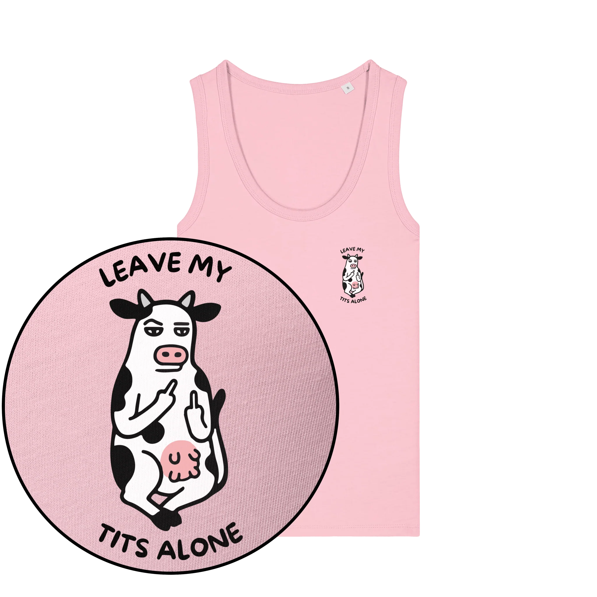 Leave My Tits Alone Women's Tank Top