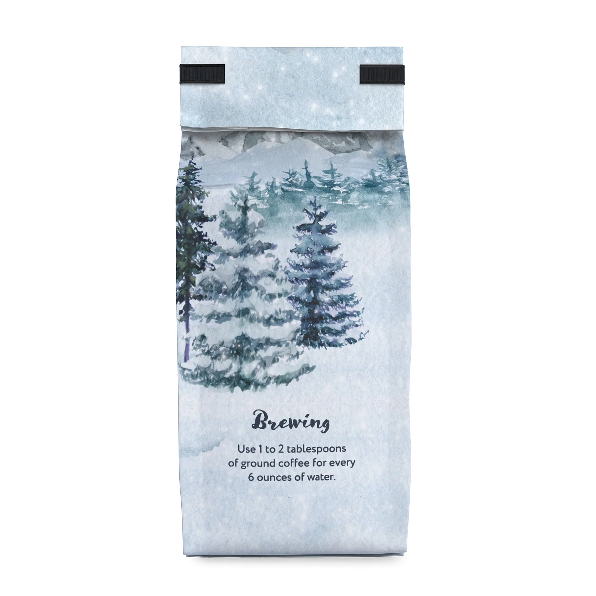 Let It Snow Winter Blend 12oz Medium Roast Ground Coffee - Image 3