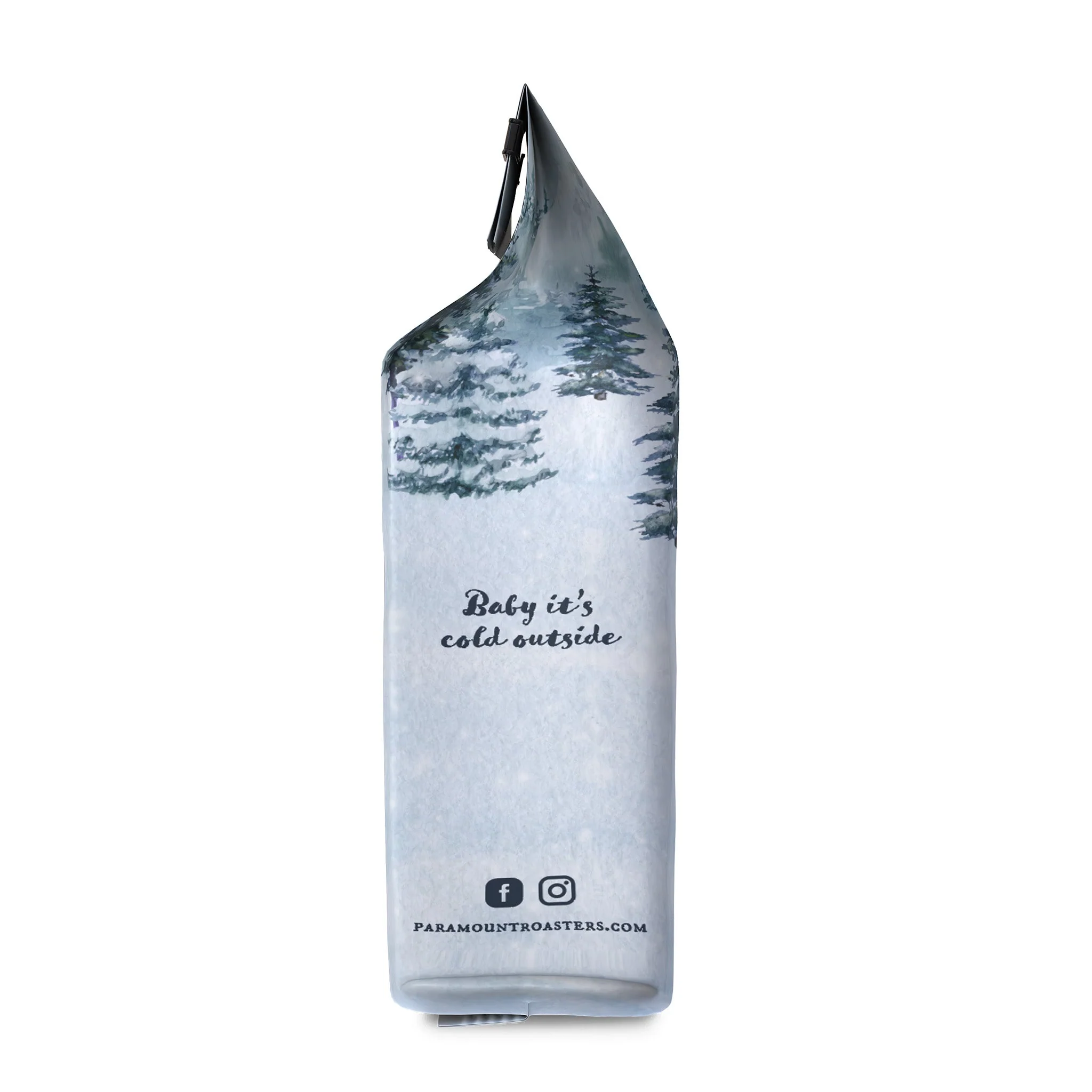 Let It Snow Winter Blend 12oz Medium Roast Ground Coffee - Image 4