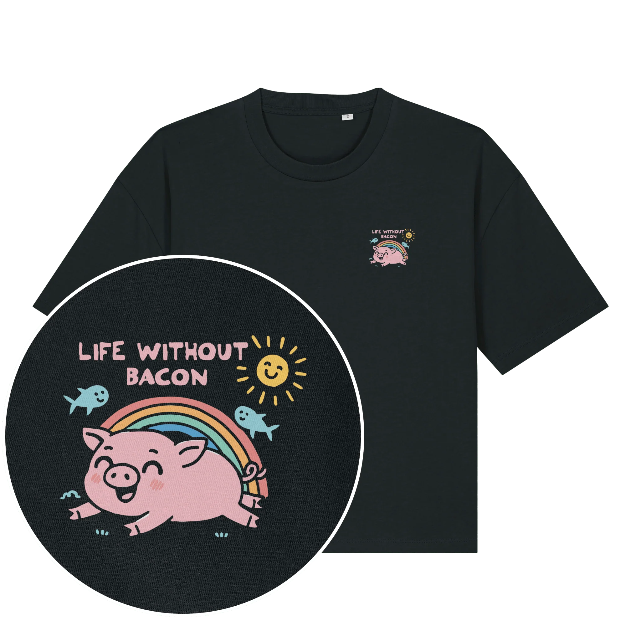 Life Without Bacon Women's Boxy T-Shirt