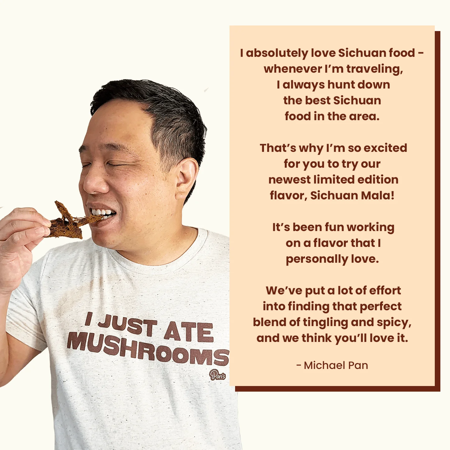 *Limited Edition* Sichuan Málà Mushroom Jerky - Image 3